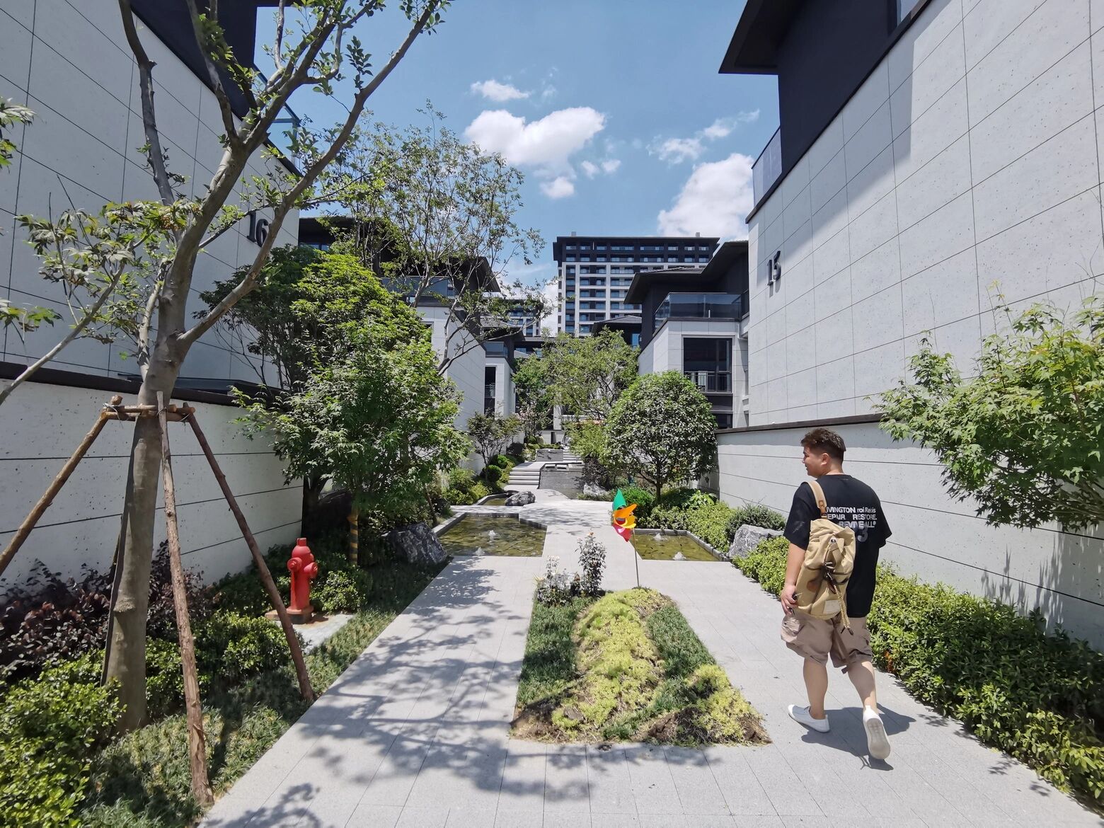 量房,临安·荣上青云府~ 空气真好,环境优美,就是天气暴热