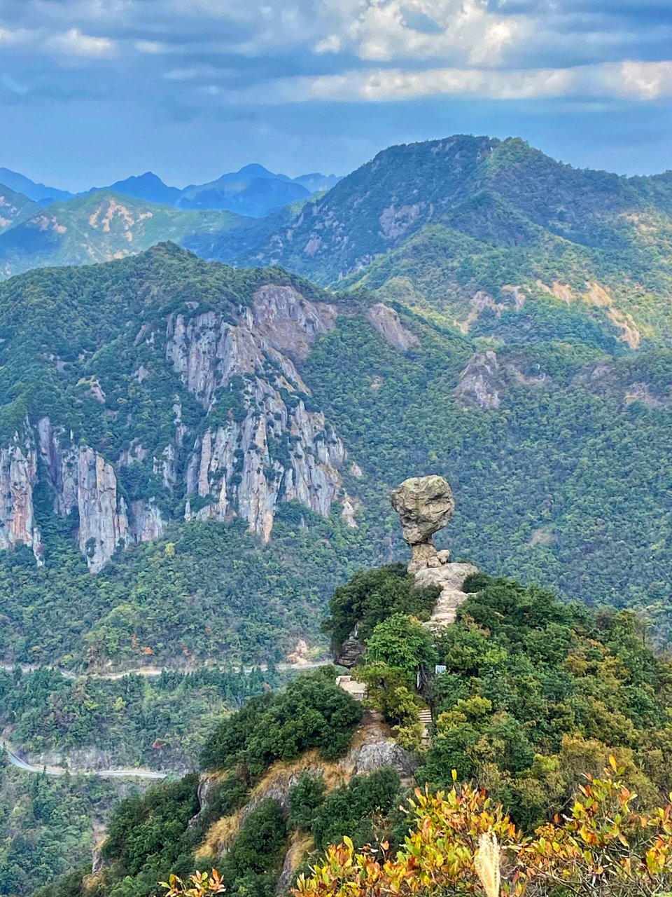 每周一山——浦江美女峰 马岭古道从浦江县虞宅乡马岭脚村到桐庐芦茨