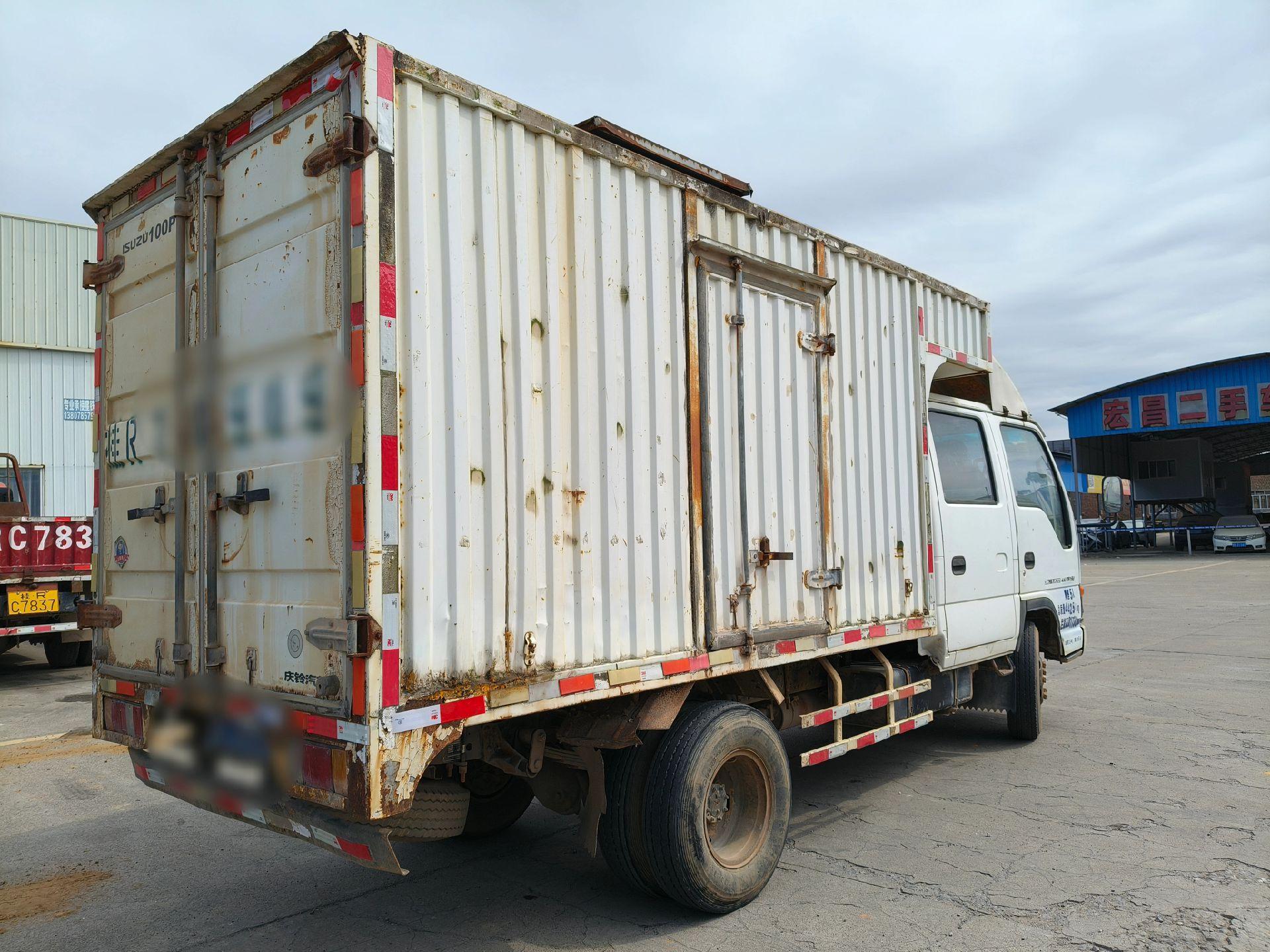 市双排厢式货车轻卡二手双排座补胎箱车双排厢式货车轻型双排厢式货车