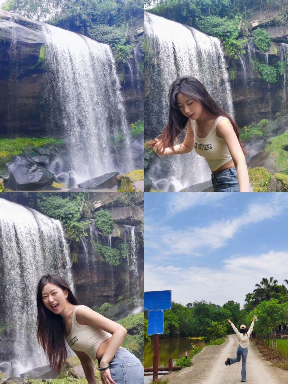 合川野生瀑布 94:(919公交)云门—(官渡客车)天星老街豆花斜对面