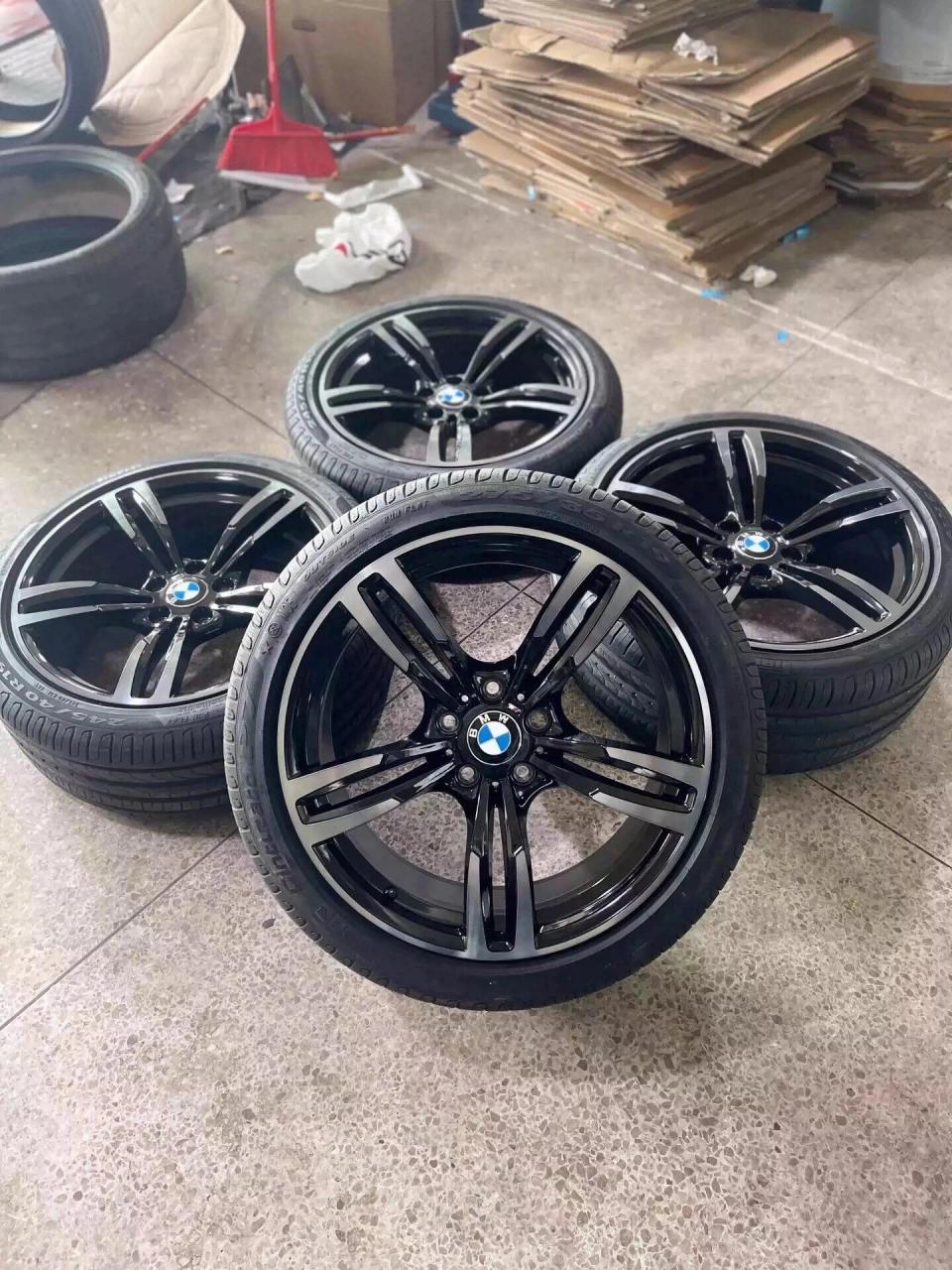 19寸宝马m4猎影版锻造轮毂 680006437m原厂原装正品进口拆车件 适合