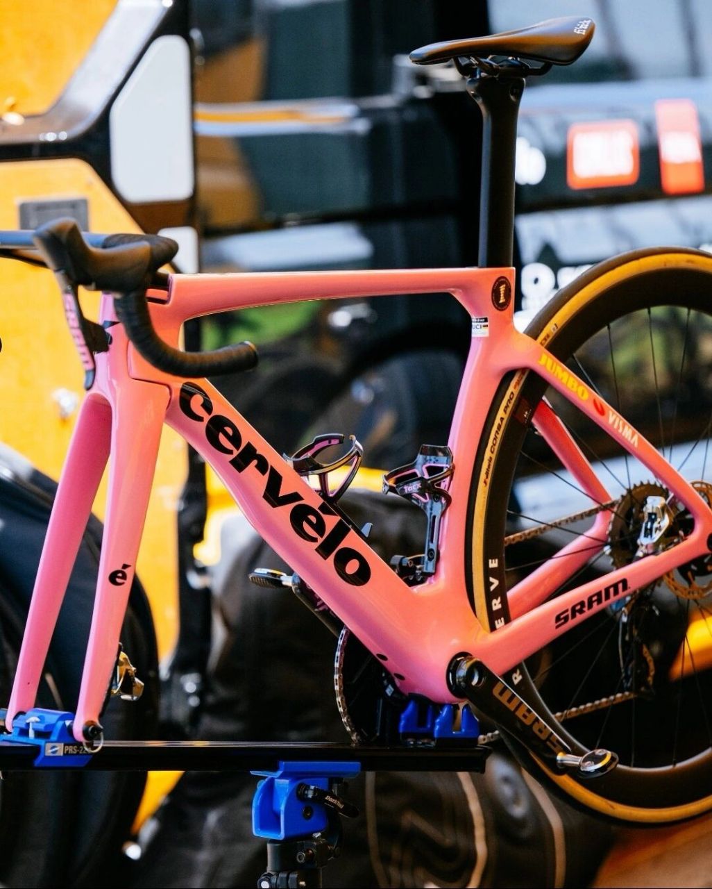 粉色的诱惑|总是让人难以拒绝95 cervelo s5 #骑行# #公路车