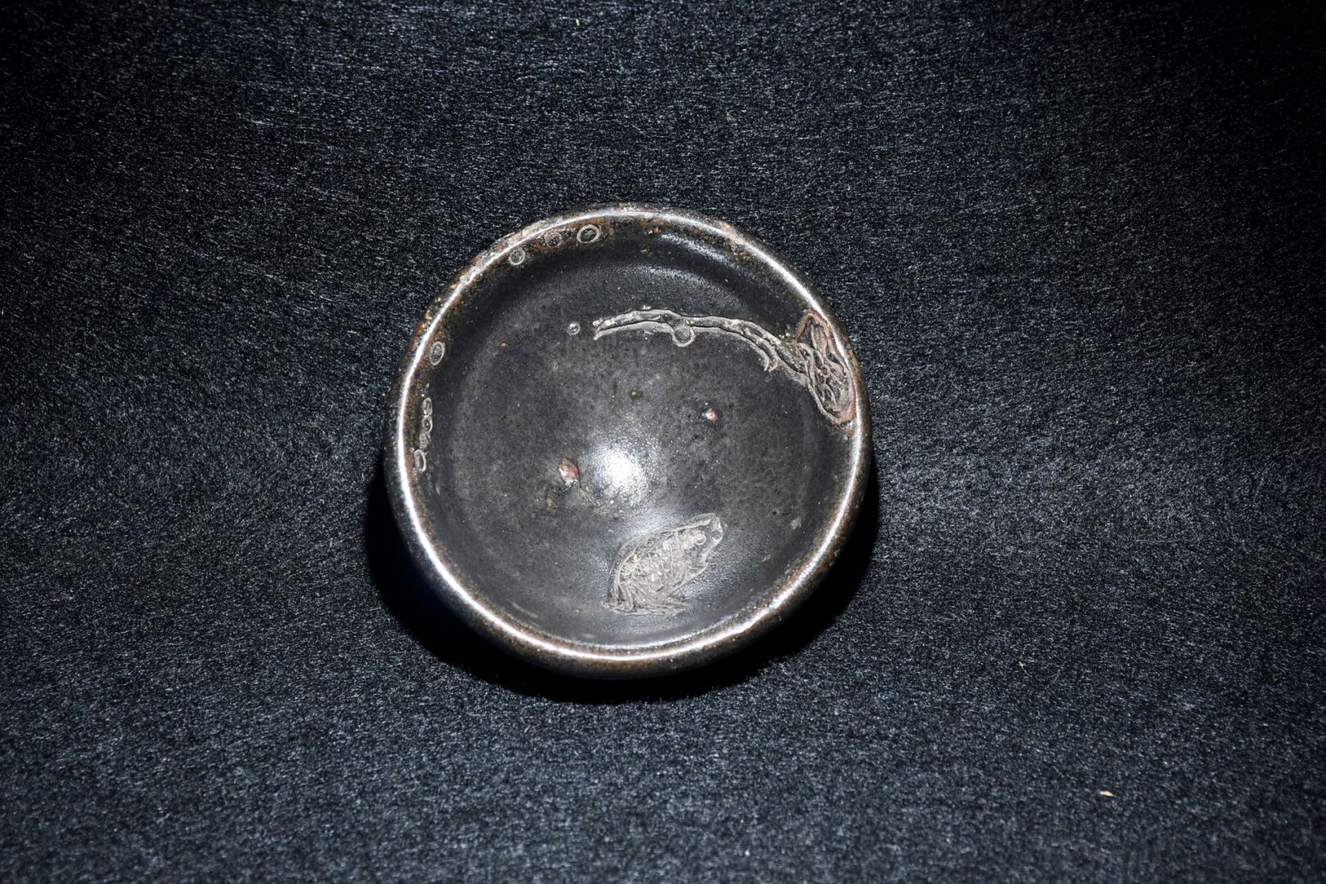 宋灰贝油滴 宋灰贝油滴建盏#建盏