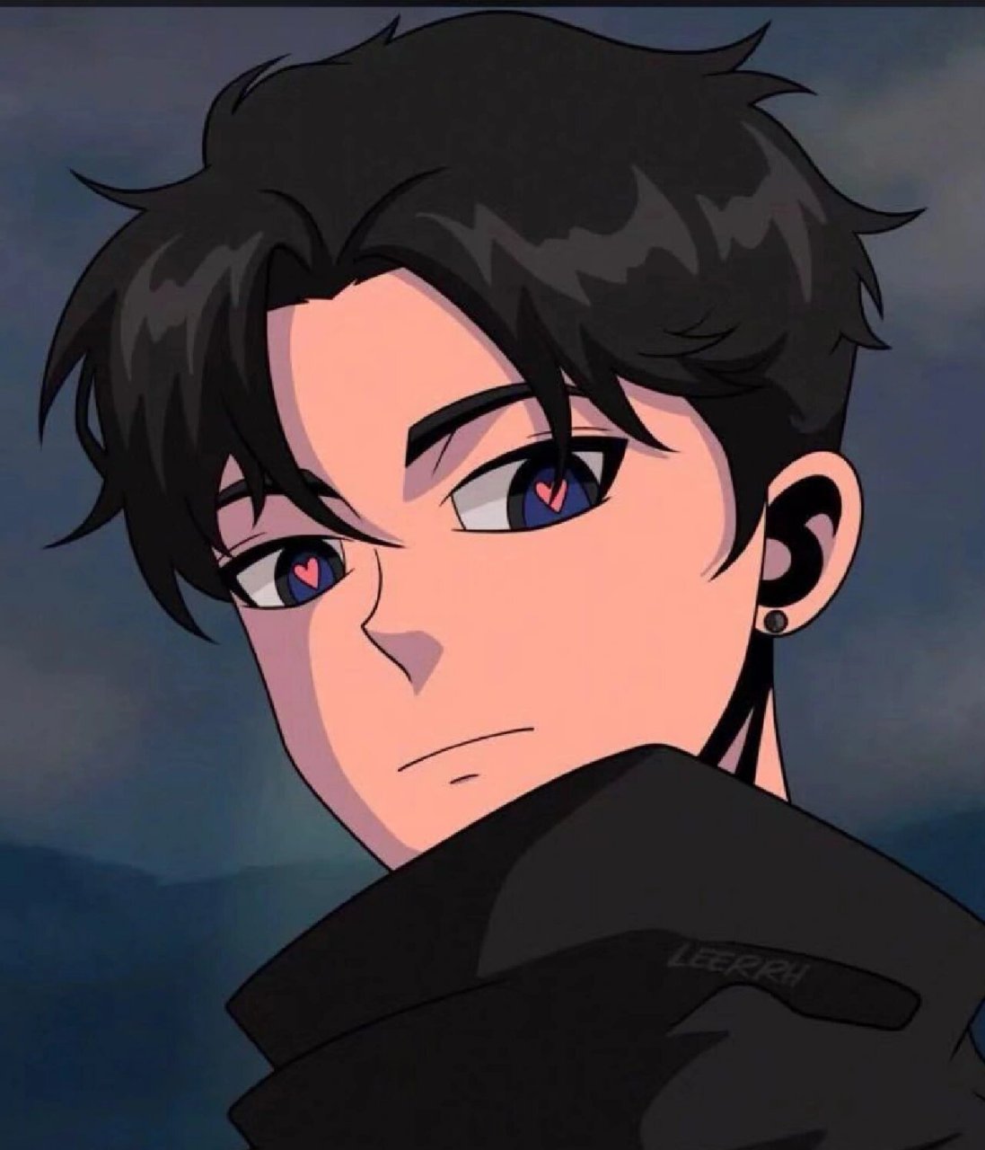 爱心眼睛 男头像