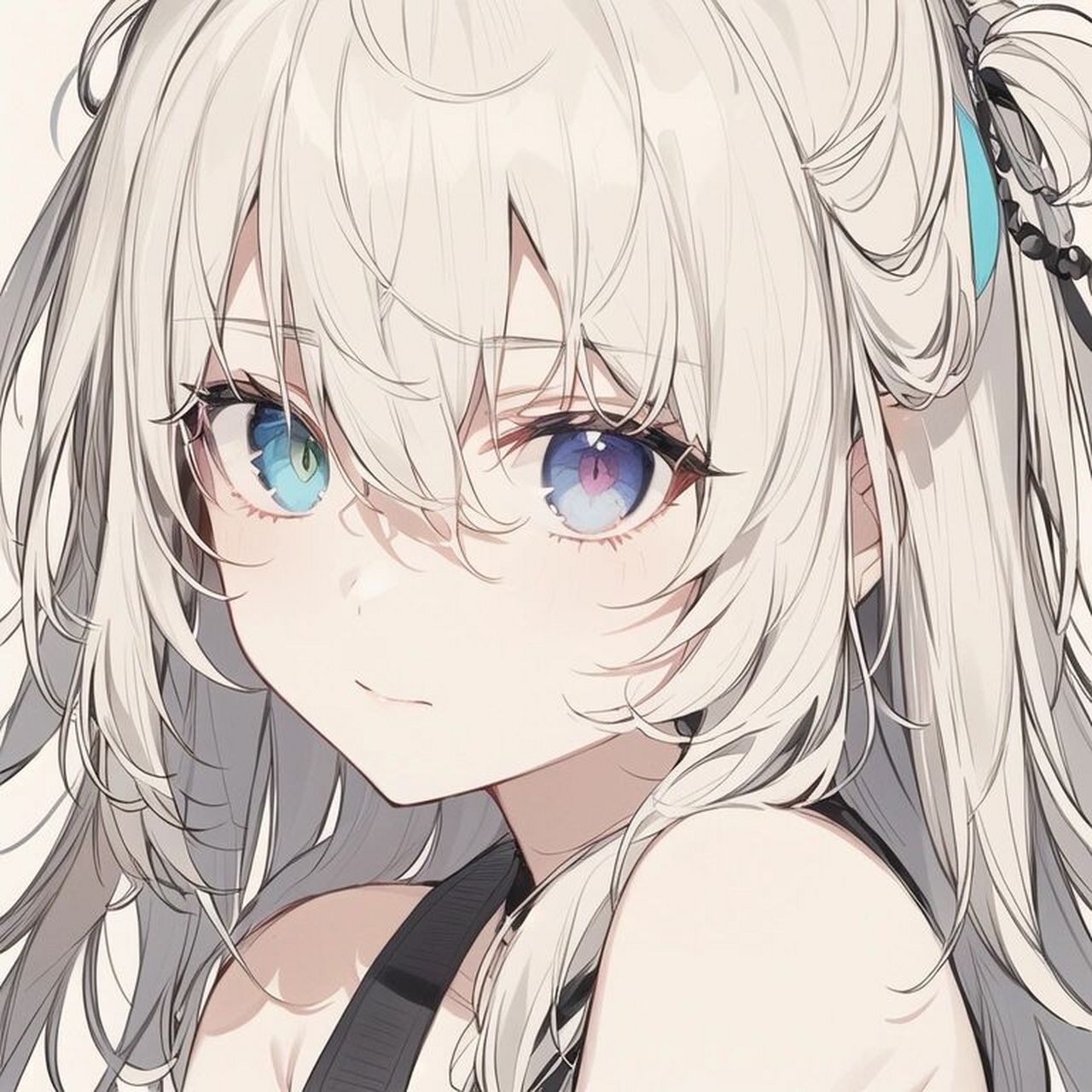 异瞳少女的头像自取,更多同款可抽      为了让每个女生都能拥有独一