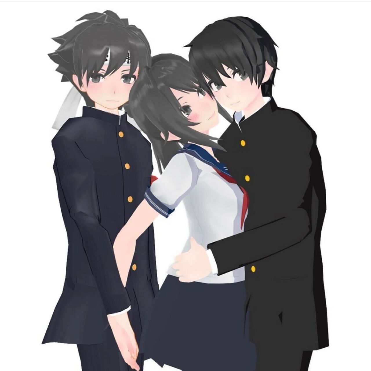 病模mmd旧图 by:我自己(tda式  90的ig帐号huamokimu#病娇模拟器