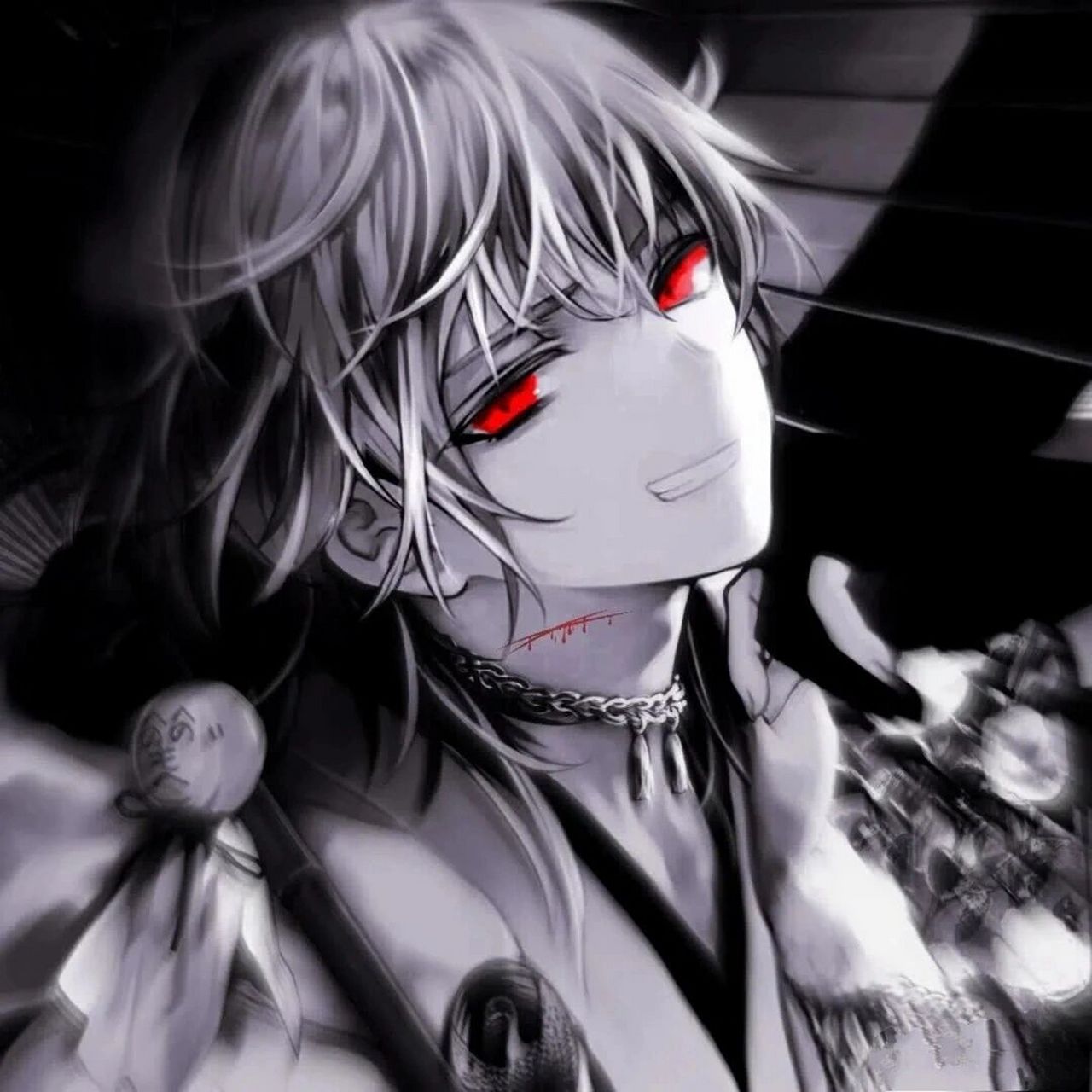 黑暗系男头  感觉黑暗系的动漫男头很好看94