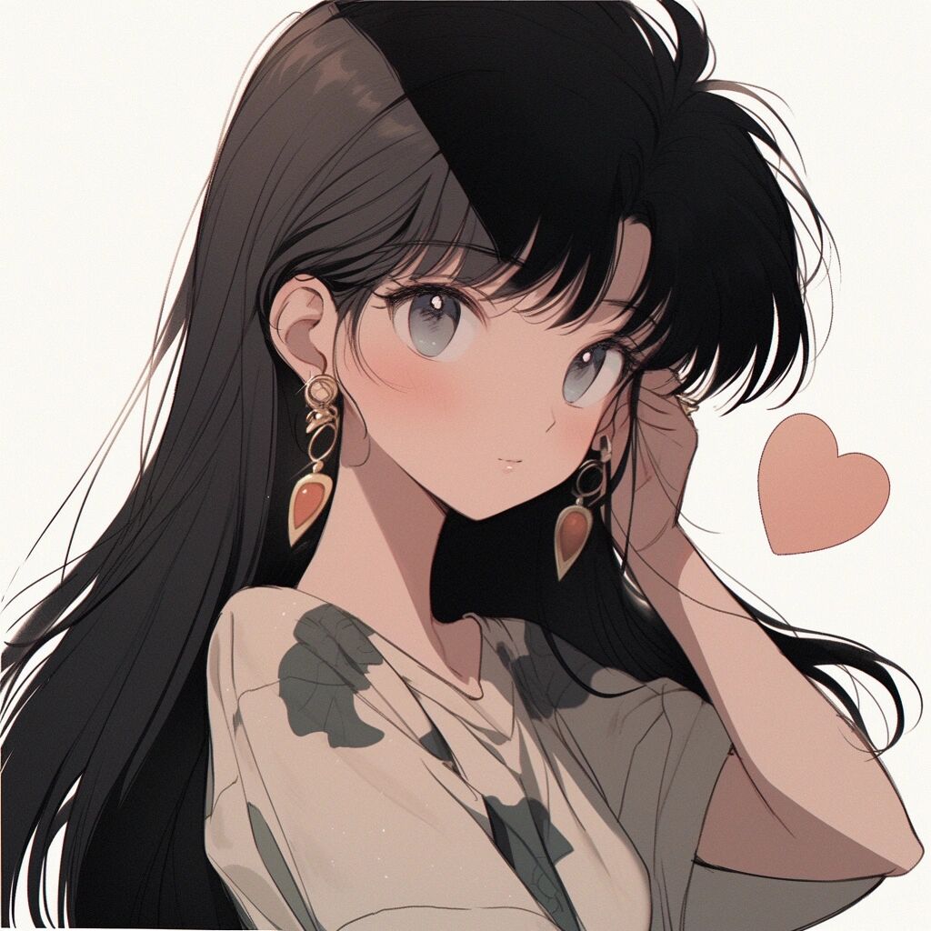 旧漫复古风女孩头像