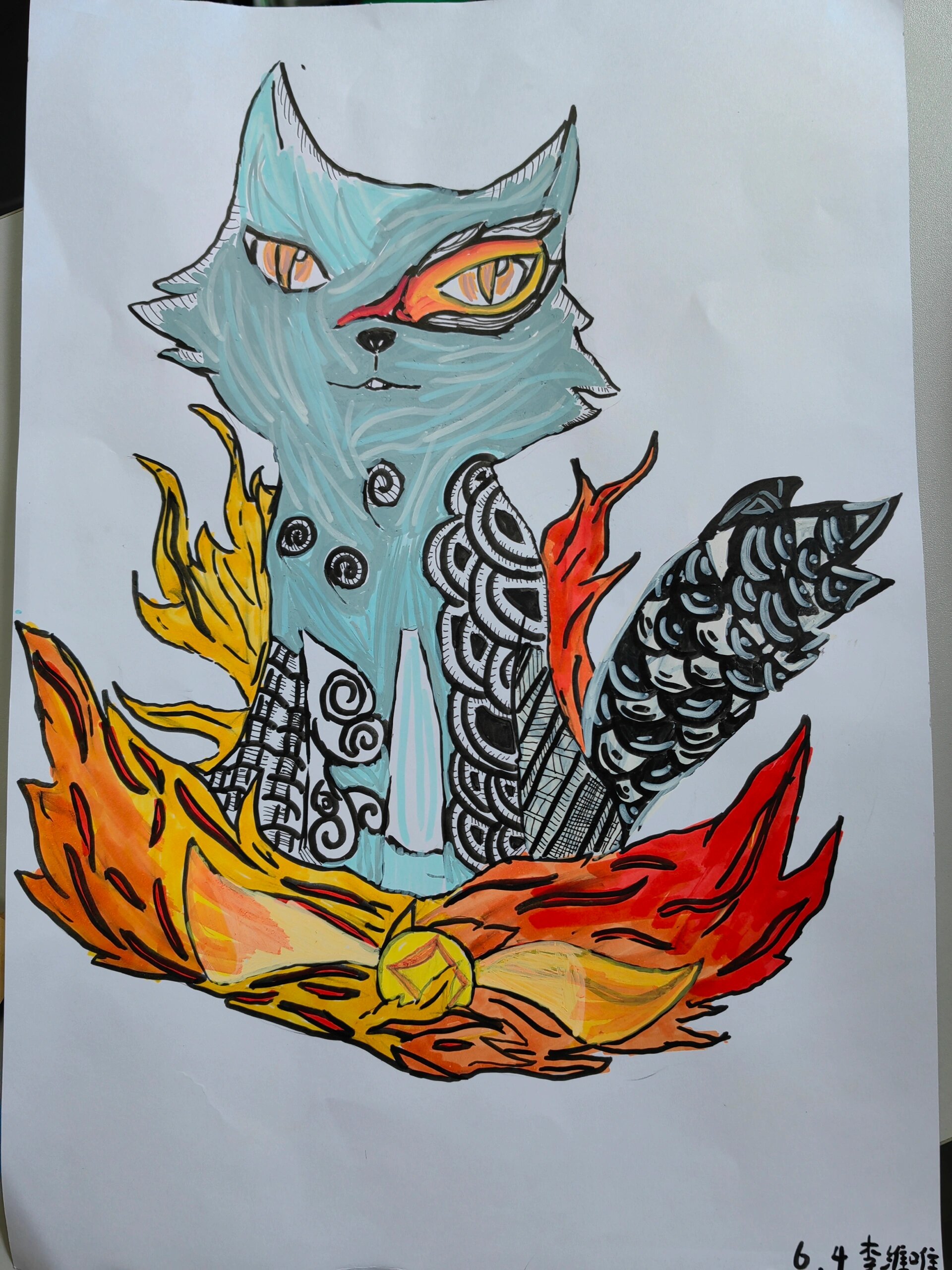 线描中的黑白对比 嗯嗯嗯,宝子们不错不错啦
