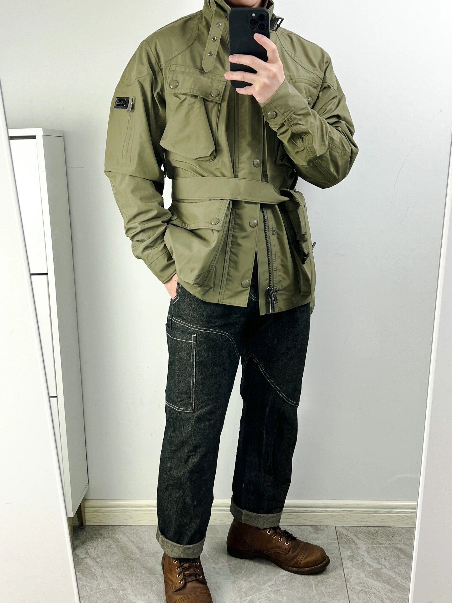 永远的神拉夫劳伦rlx猎装夹克