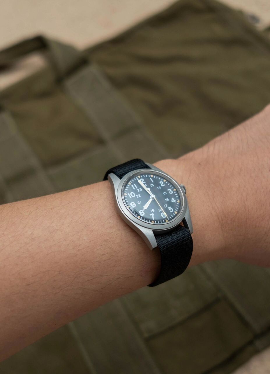真正的军版军表 1985年gg-w-113空军腕表 军版原品gg-w-113手表,后盖
