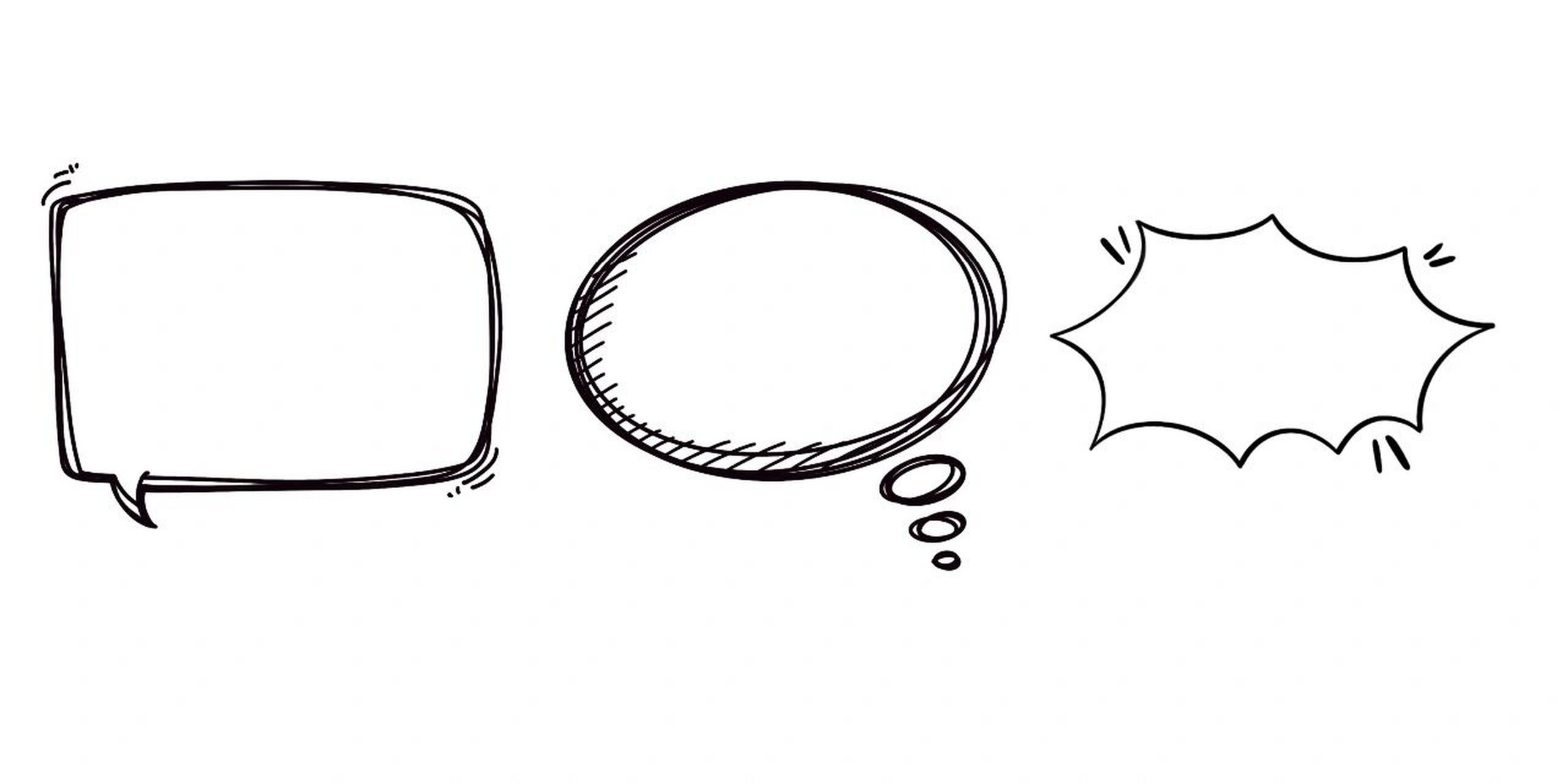 新生作品 漫画风对话框|素材合集 酱酱酱~wuhu06060606