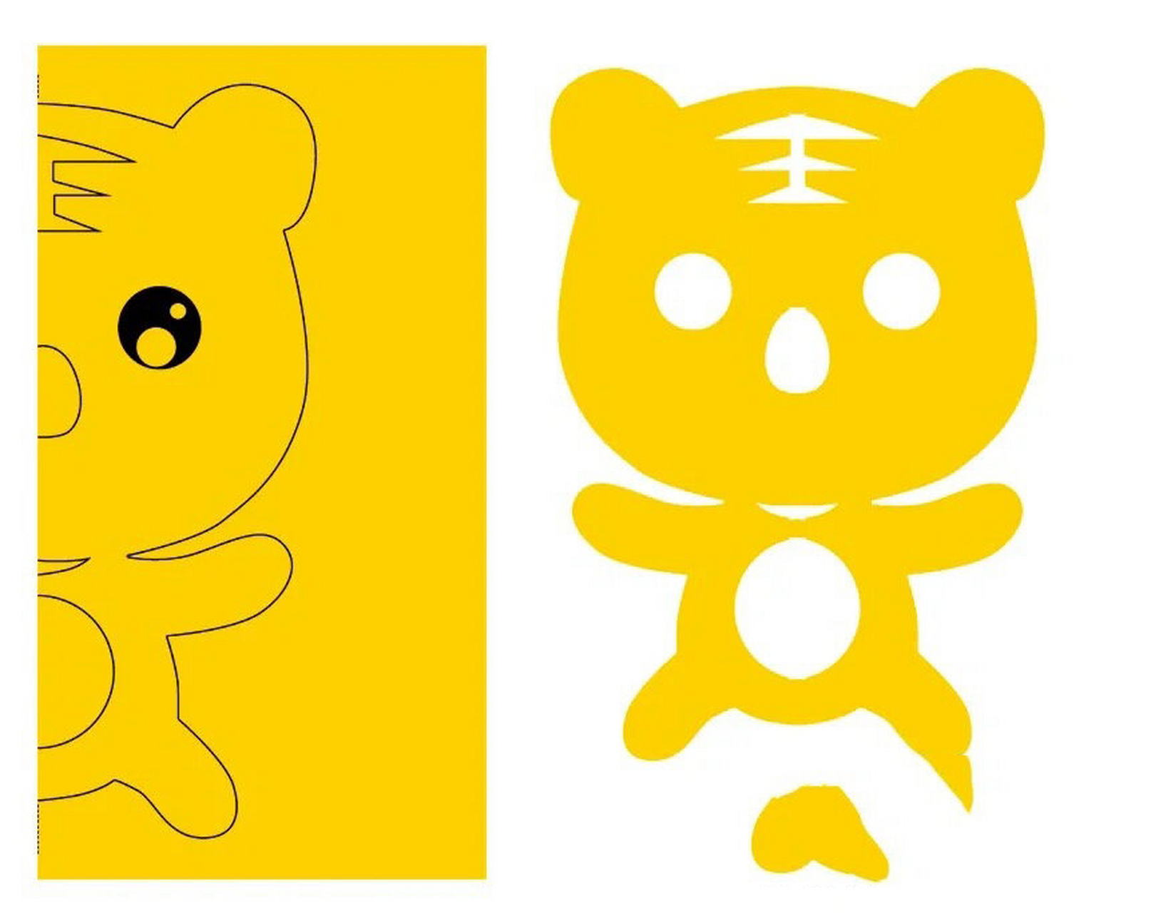 剪纸步骤图