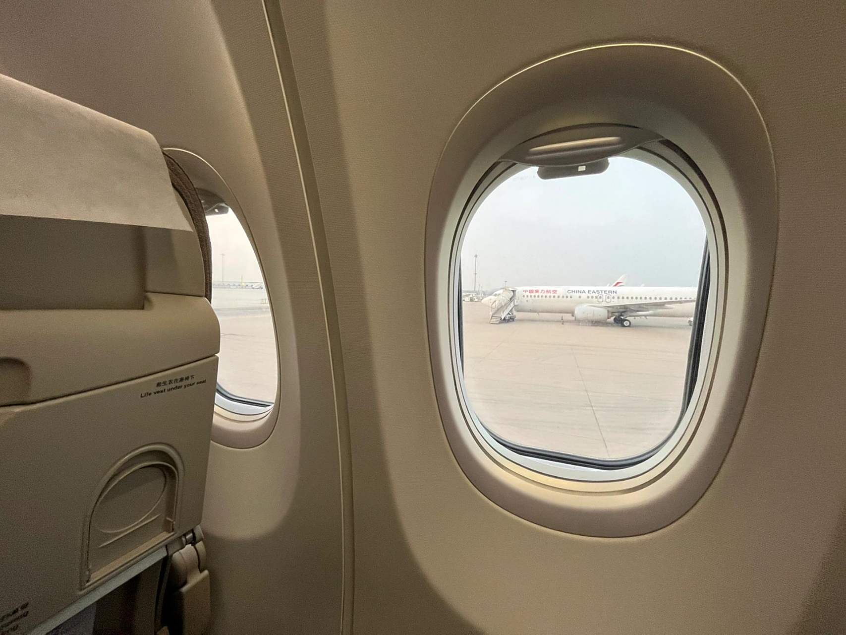 选的33l,窗户舒适,且不晒(上午北飞南)绝了!