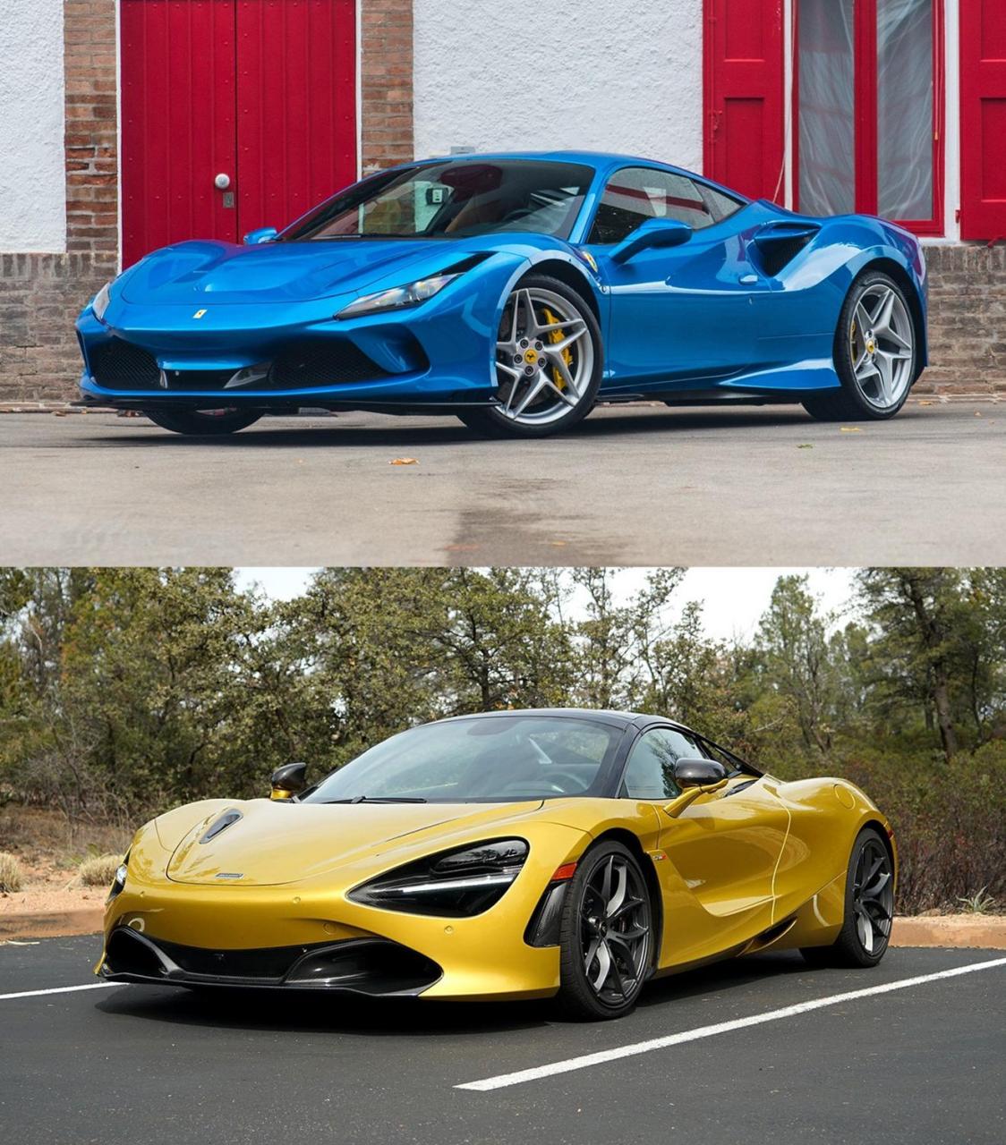 法拉利f8vs迈凯伦720s,两大超级跑车,你更喜欢哪一个?