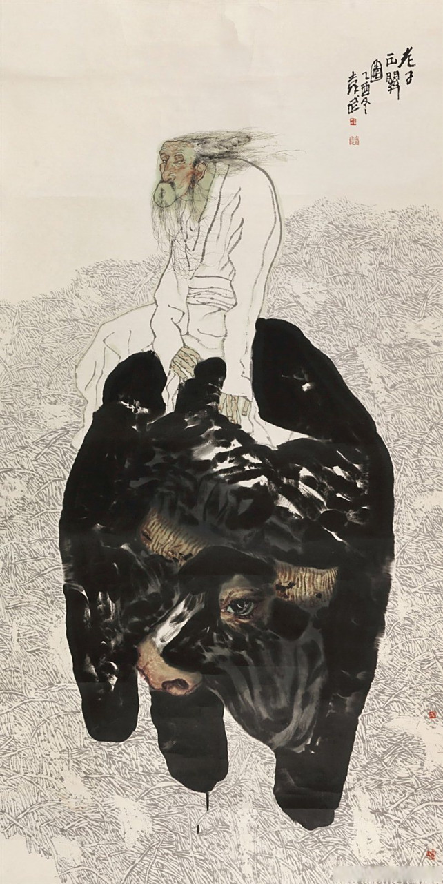 画家袁武人物画