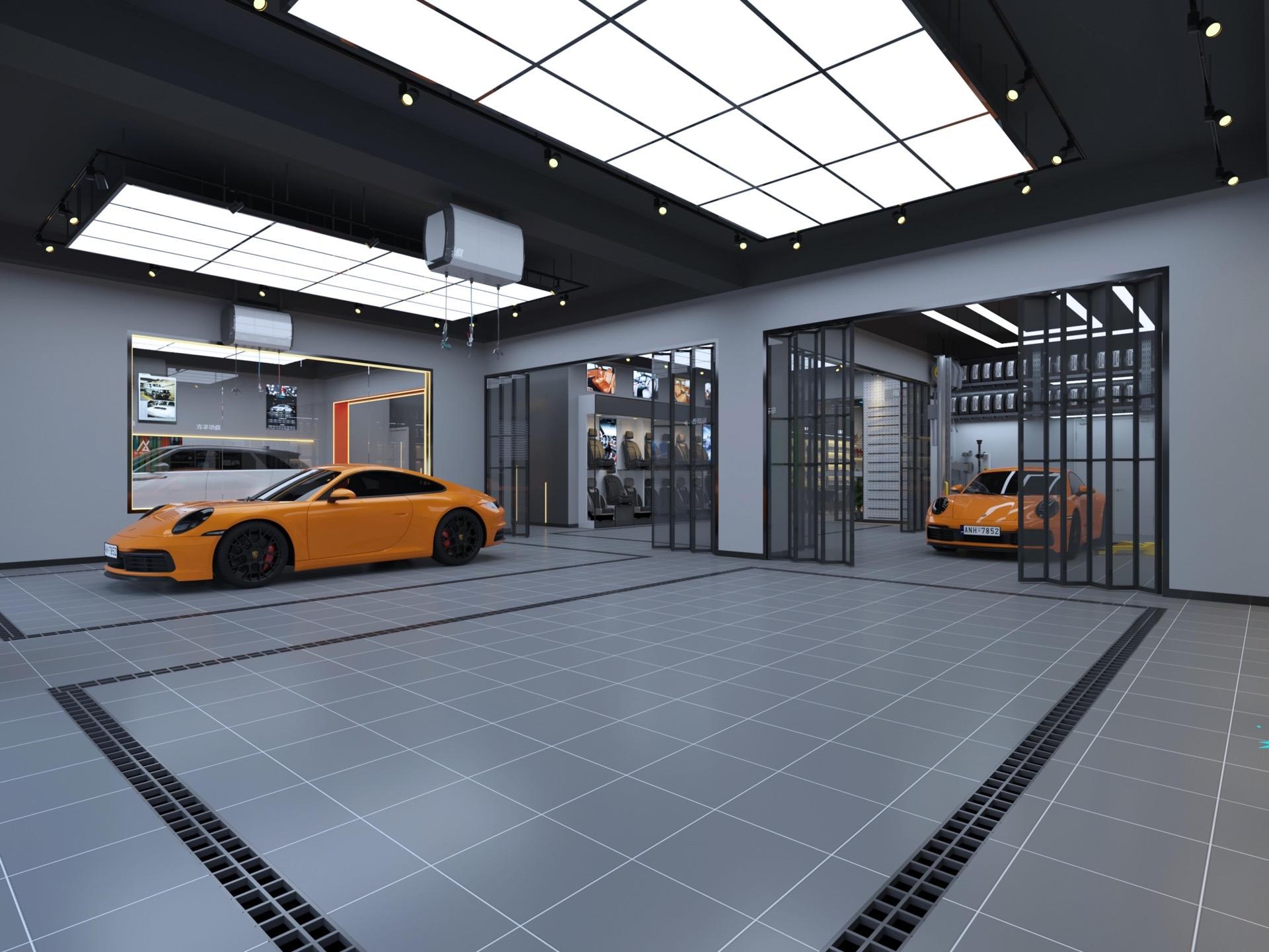 汽修厂维修店面设计案例分享