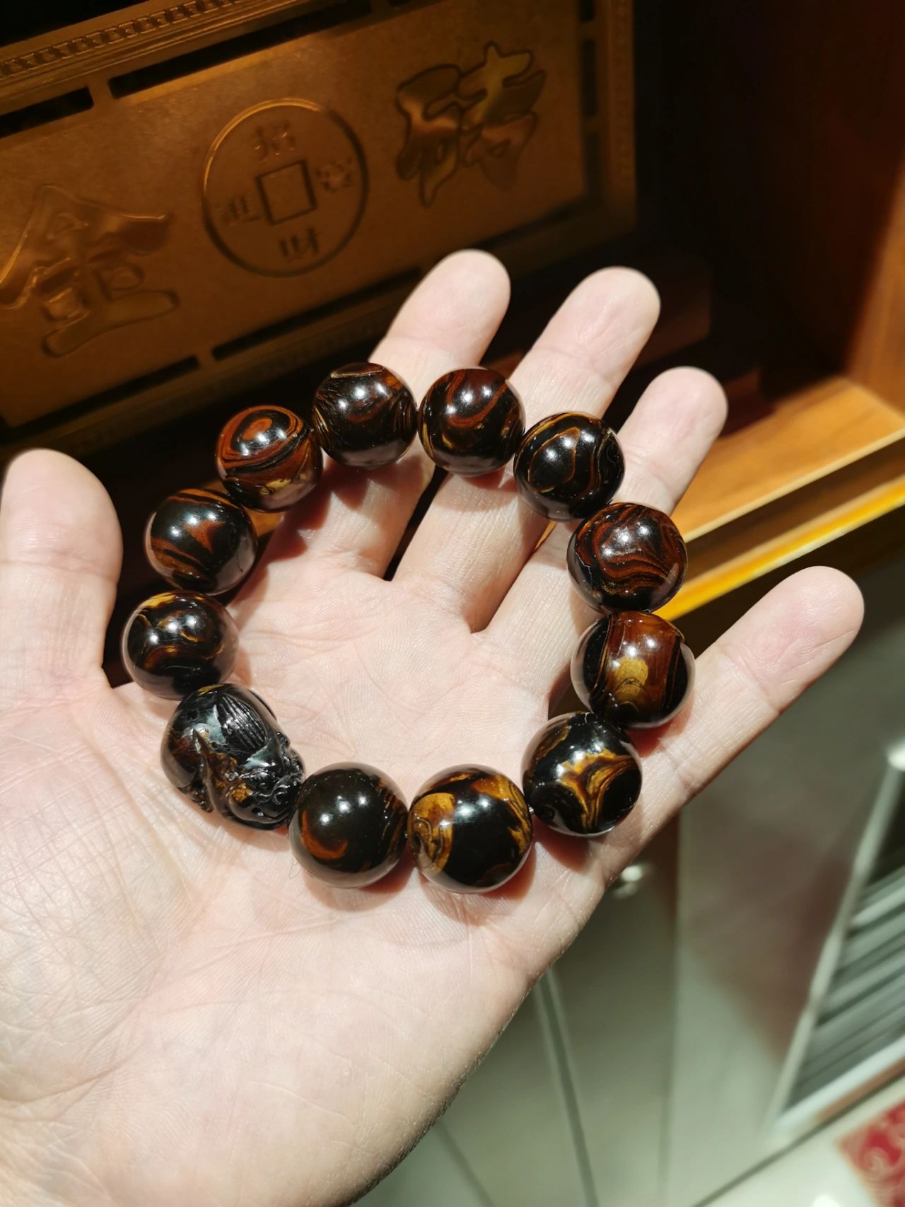 会变色的海柳,盘玩前后的对比