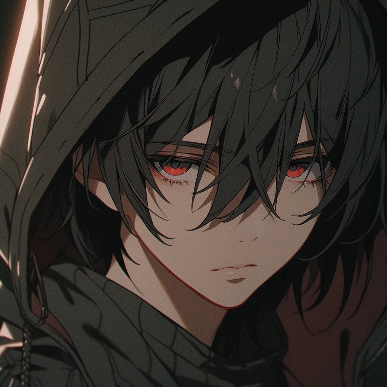 midjourney|旧漫头像-委屈心碎-破碎感男孩