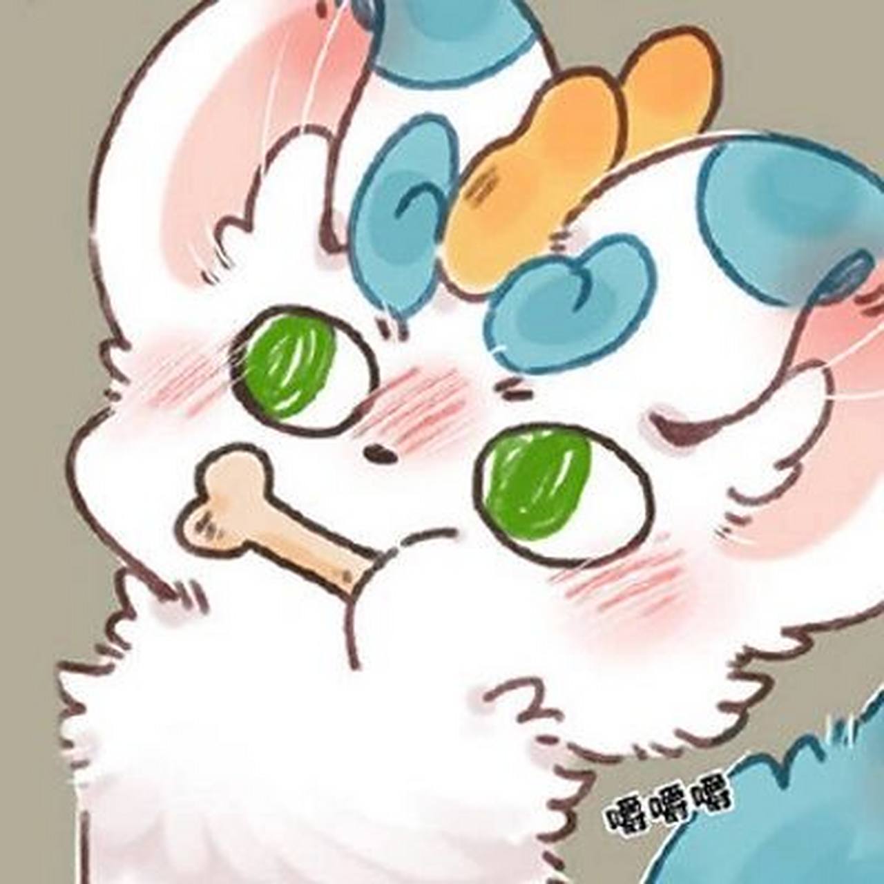 天禄和辟邪俩兄弟头像又来咯