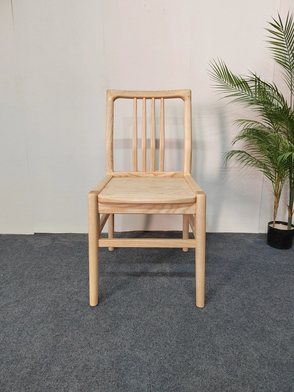 全榫卯,耐用好看的原木椅子 这款椅子是全榫卯结构的,没有任何五金件