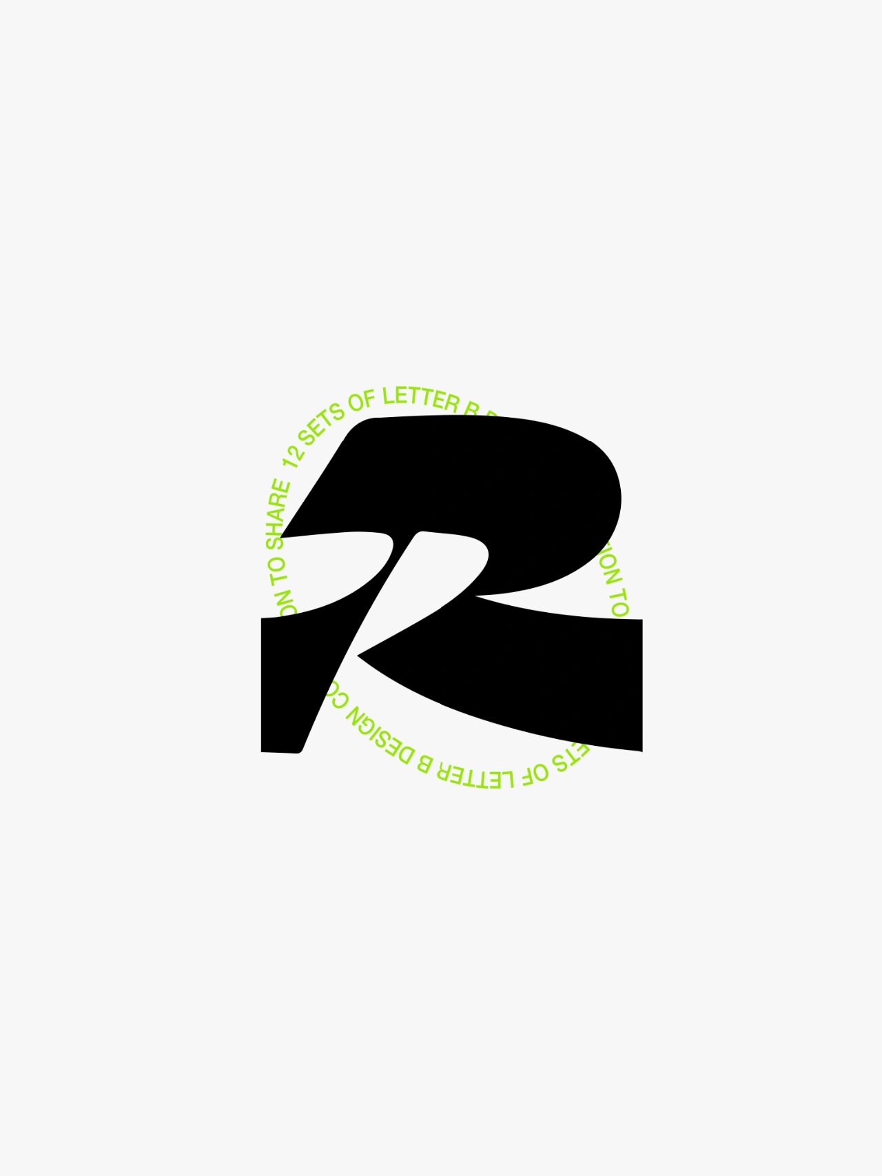 发散·创意r单字母logo设计
