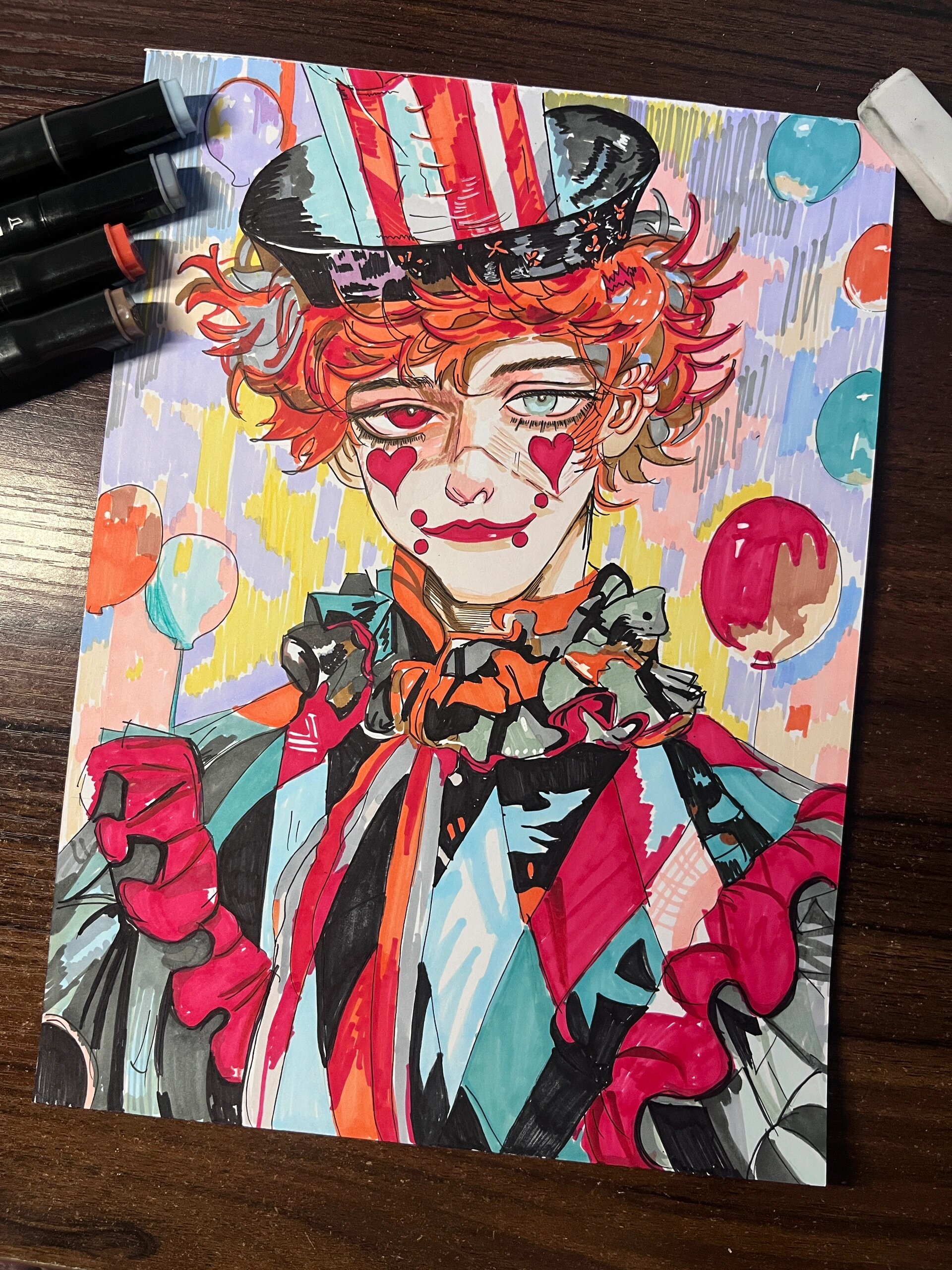 暗黑系帅哥小丑