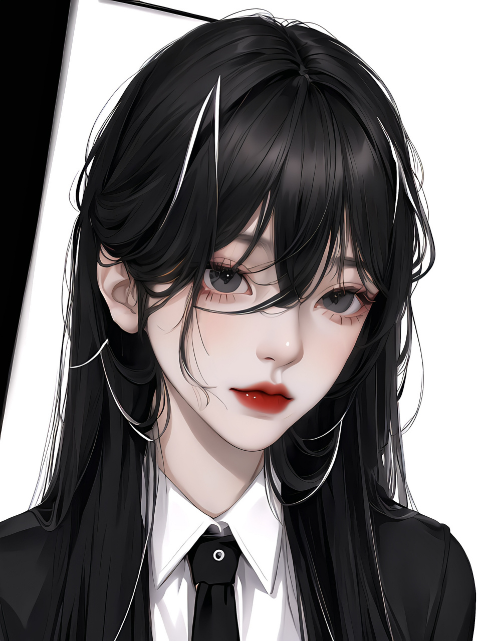 拽姐第一期,有点高冷呀,黑色衣服 今天是拽姐美图,看着就好飒,给大家