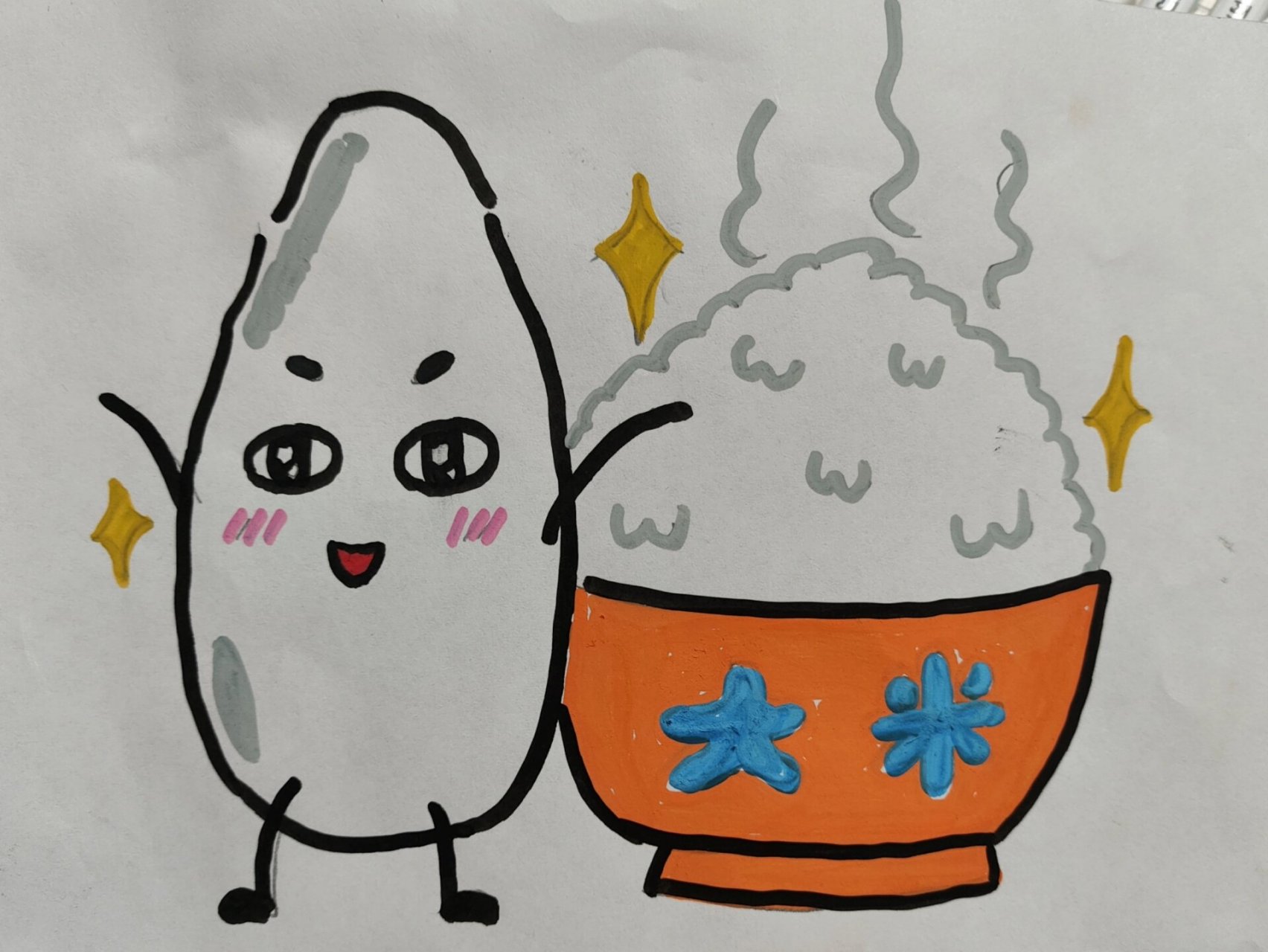 幼儿园小小报餐员,午餐简笔画 快来看看幼儿园明天中午吃什么吧78