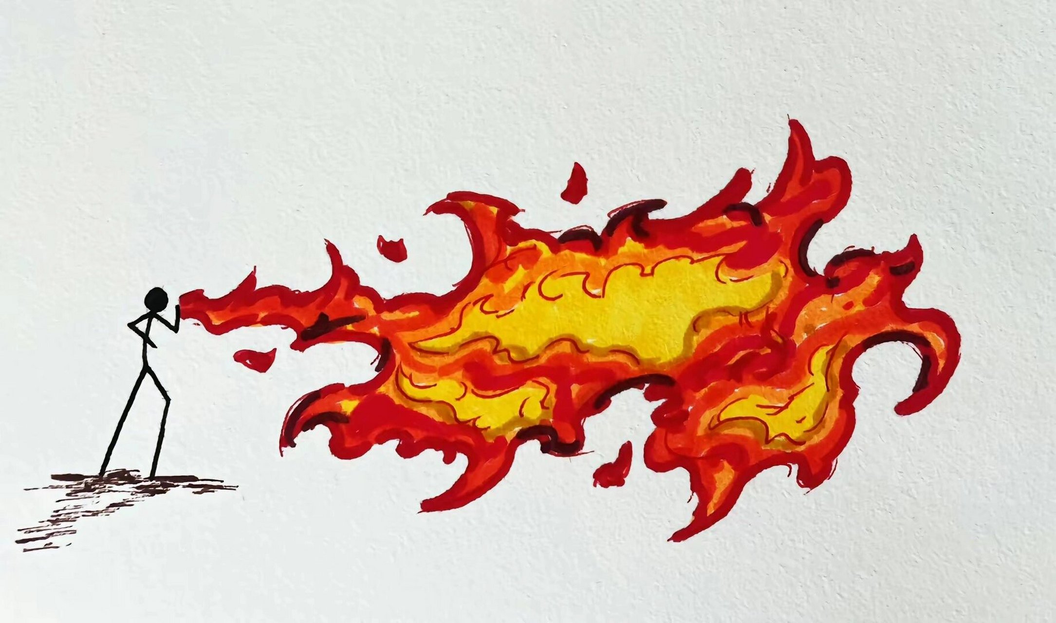 火柴人火元素技能3