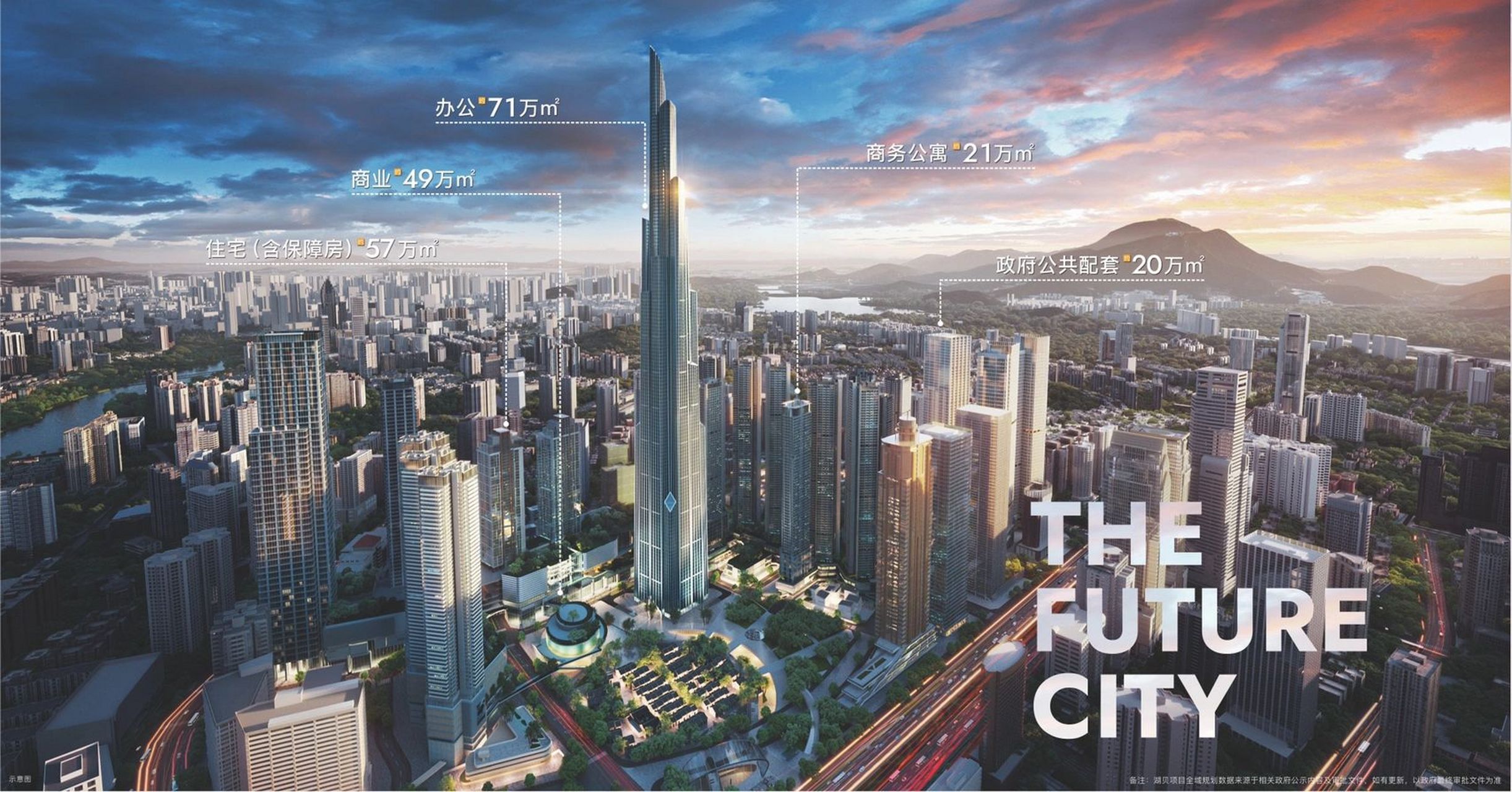 深圳湖贝华润未来城|220万㎡大盘开售 总建面约220万㎡华润置地综合体