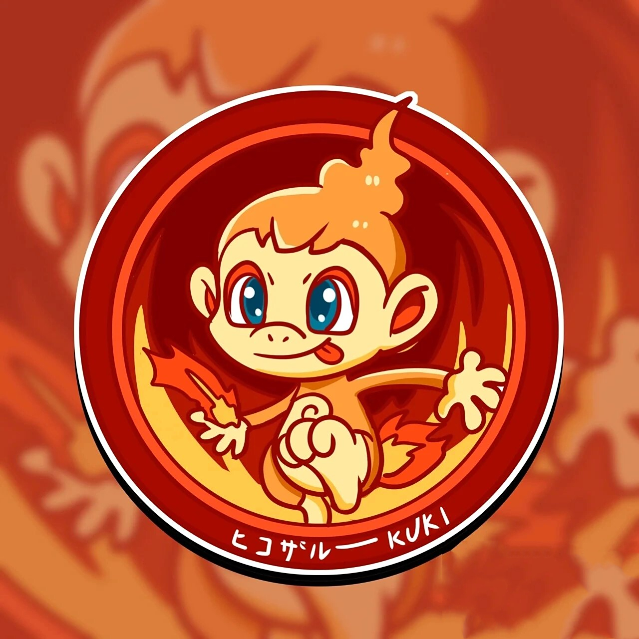 宝可梦火系御三家头像