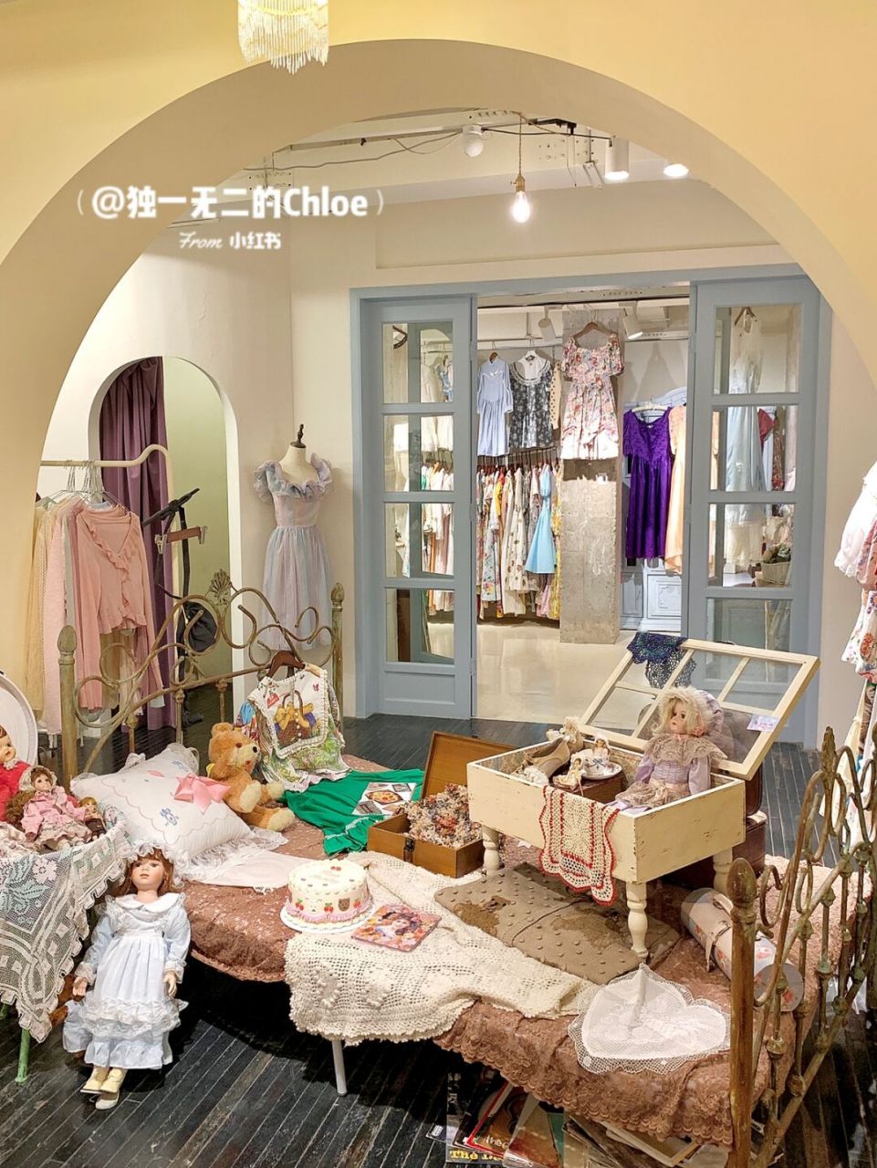 杭州500方下沉式古着店 没人能空着手出来!