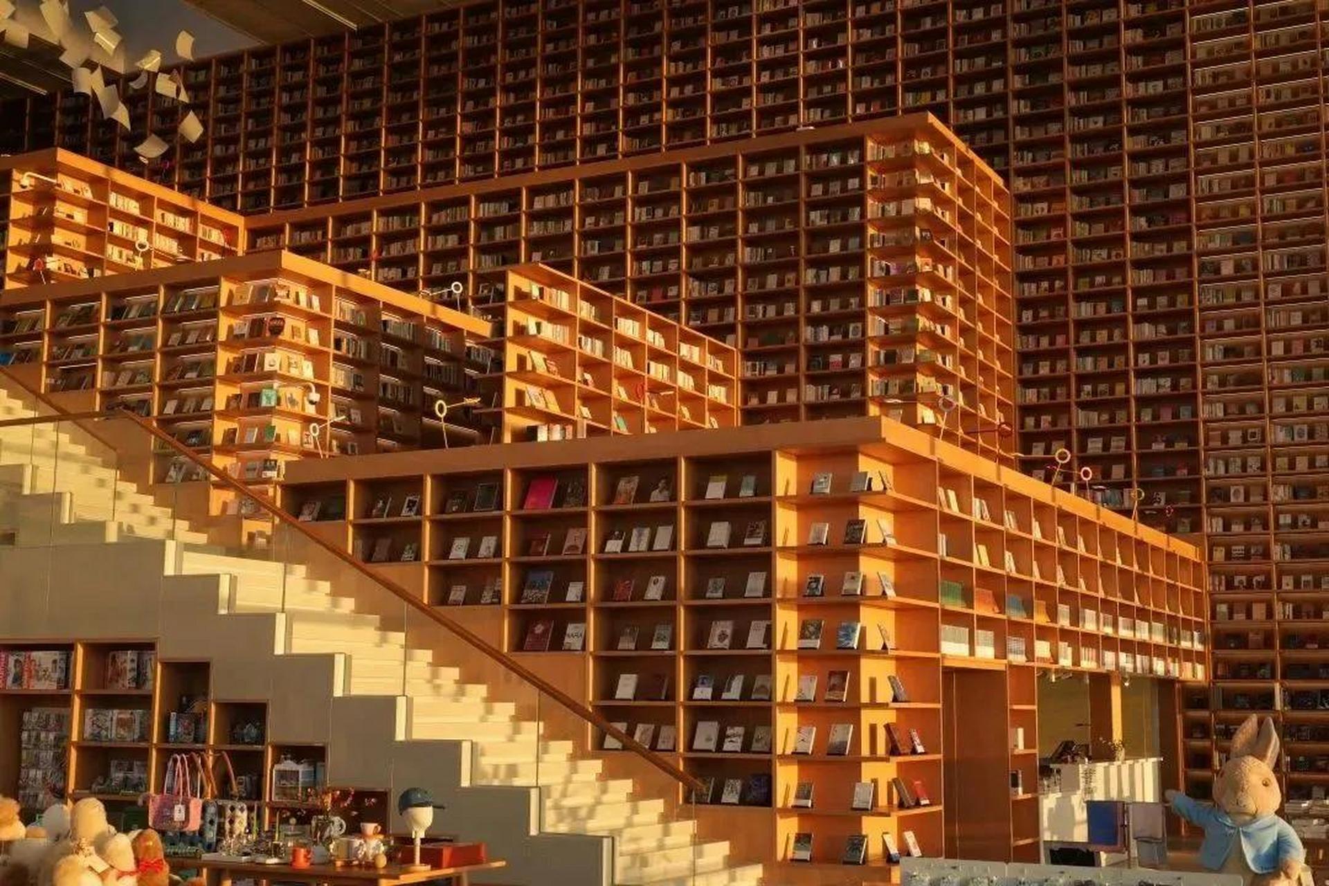 "朵云"又在上海滴水湖边开了家书店,"见云,见湖,见世界",还挺诗意的.