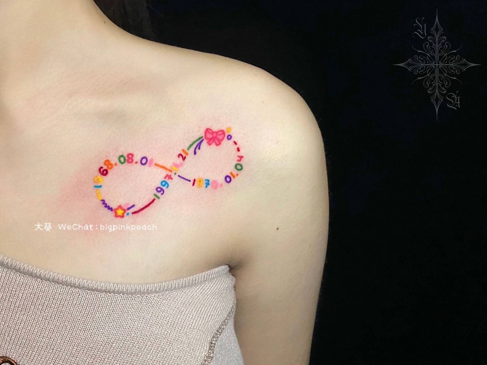 98贵阳纹身98第五个莫比乌斯环啦96