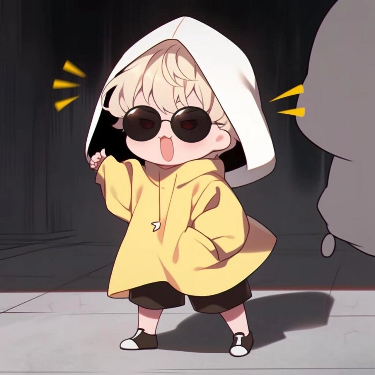 超甜搞怪不明显情头