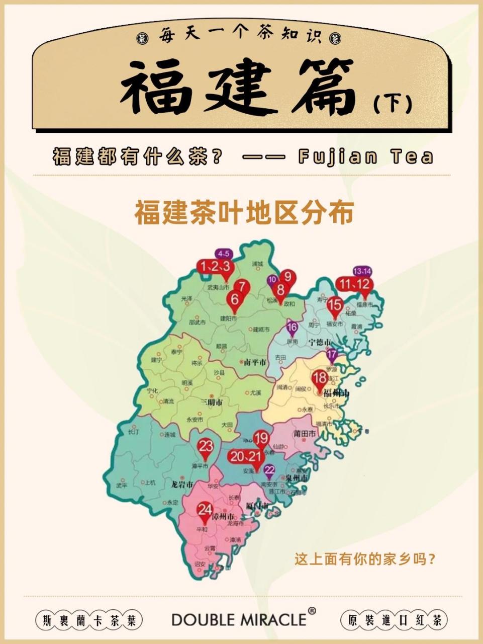 你喝过几种 95福建是红茶的起源地 95全国6大茶类占了一半的地方