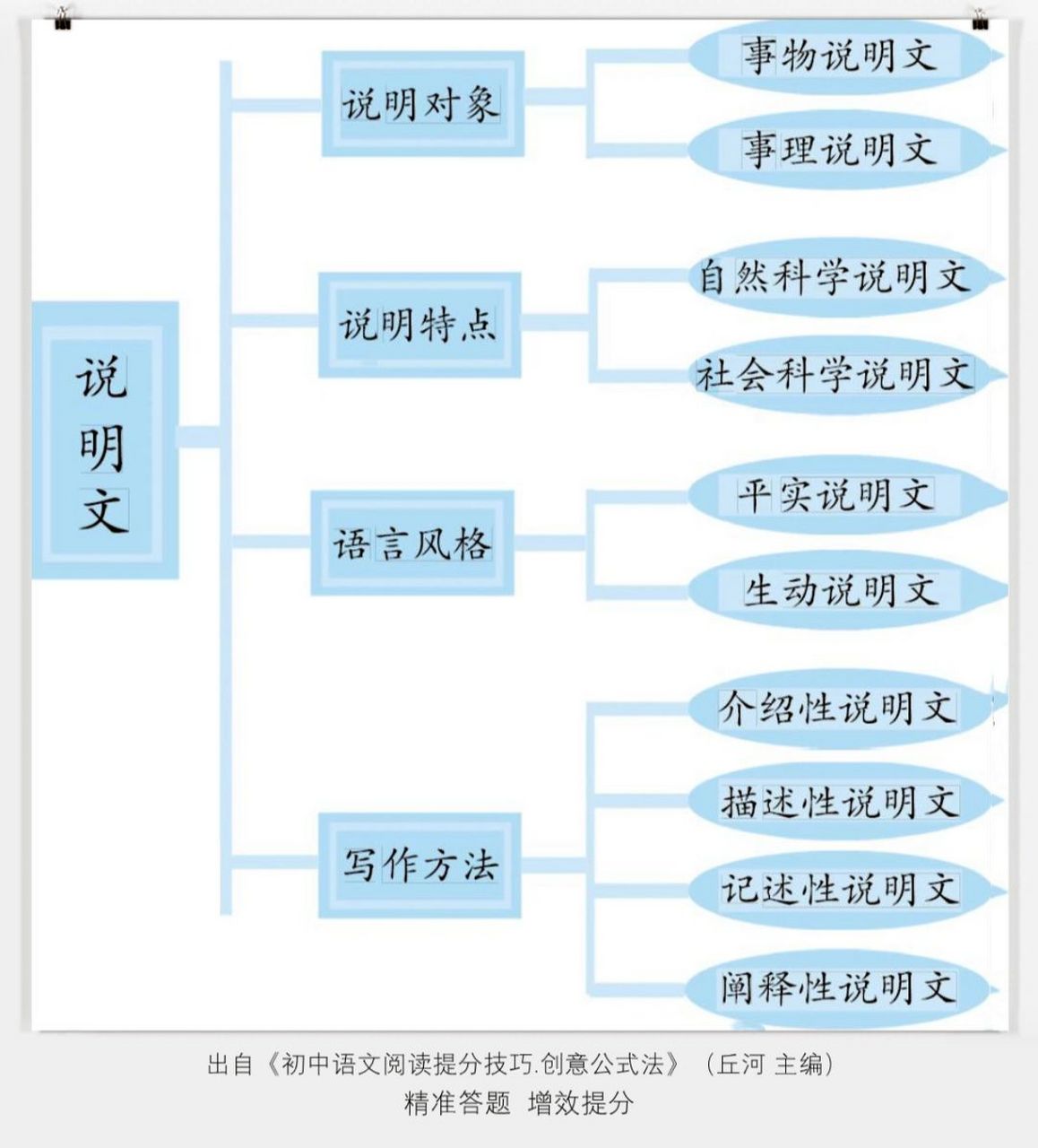 说明文的思维导图内容图片