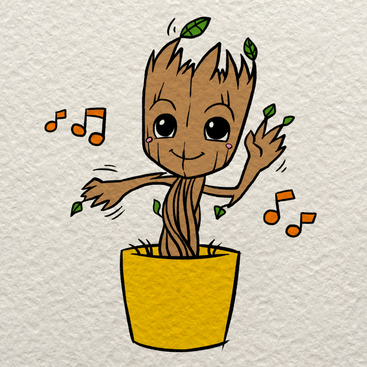 银河护卫队【零基础小白的简笔画】 93最近超爱漫威电影,打算重新