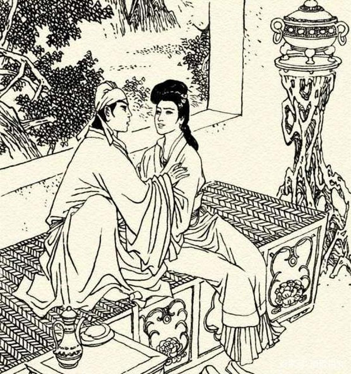 古时候,秀才李子墨和以屠夫之女相爱,两人每天晚上相约半夜李子墨去