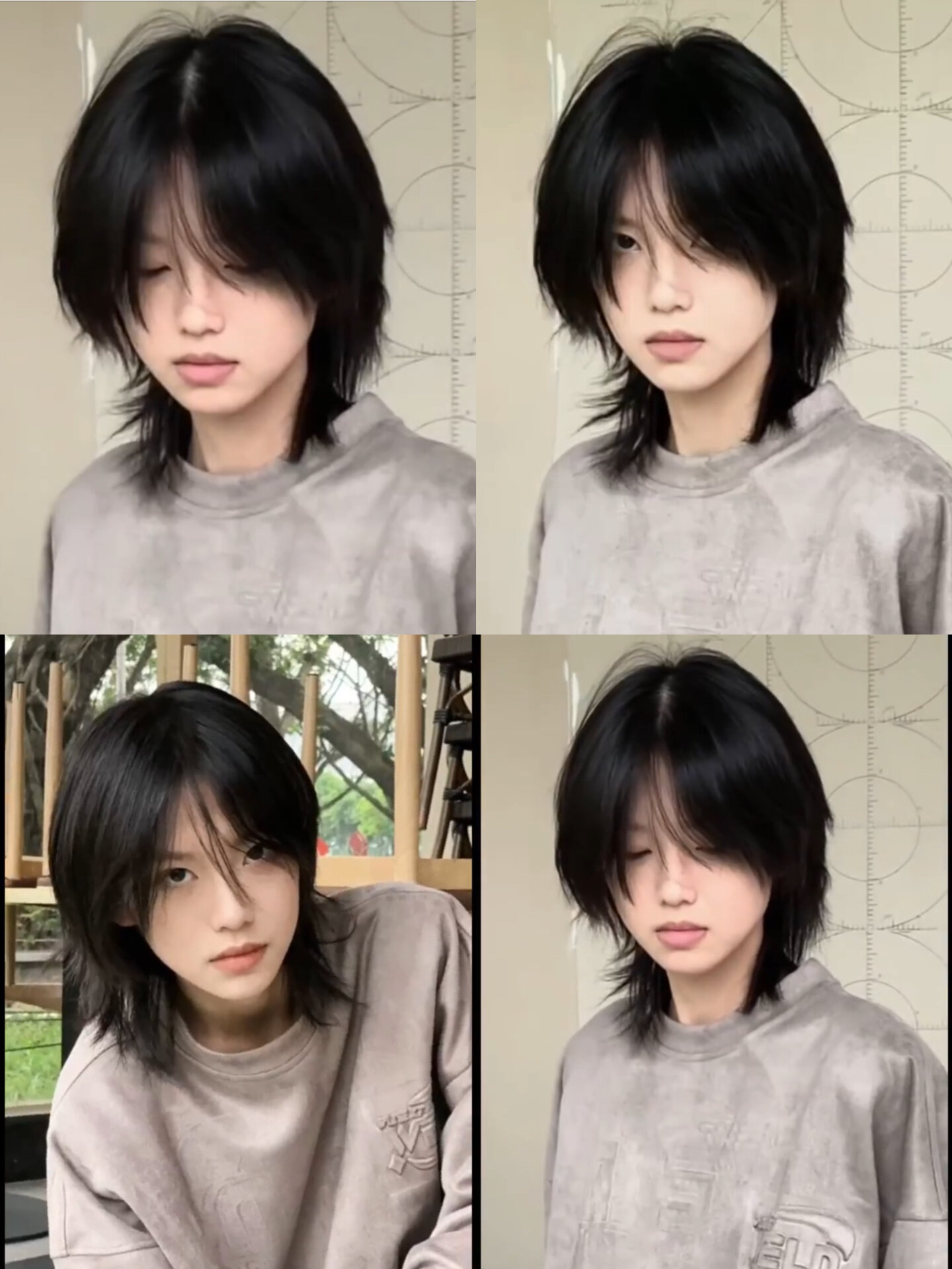 男女都的狼尾鲻鱼头 不一定斩男但是一定斩女的狼尾鲻鱼头卷发|||不