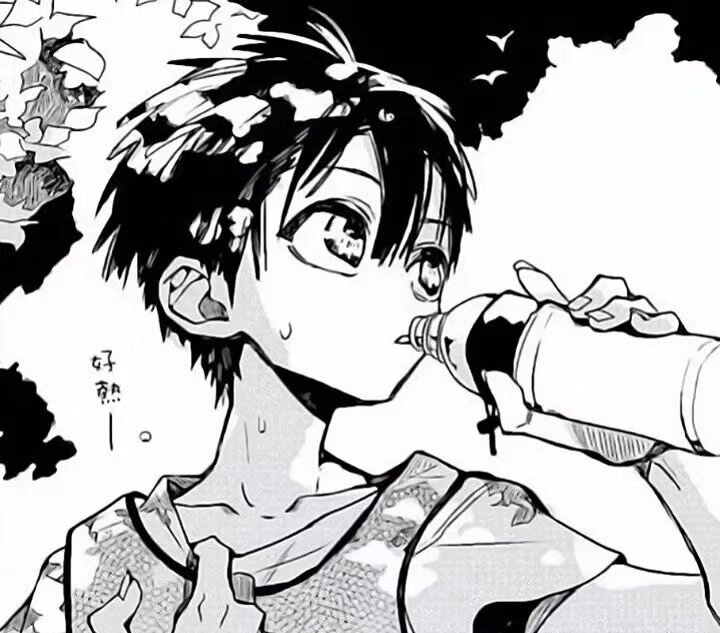 花子君黑白头像