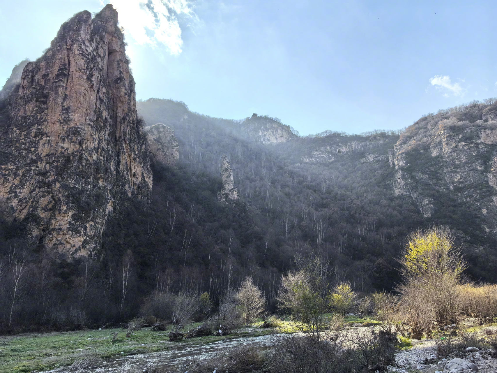 蔚县的40里峡,还挺有意思