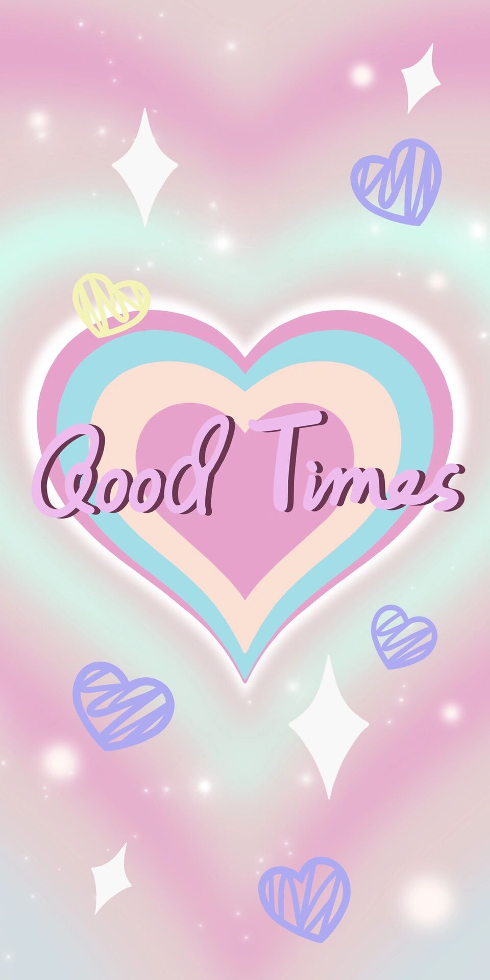 原创壁纸|满屏少女粉色ins风爱心