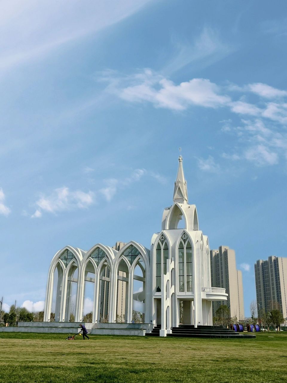 西安丝路欢乐世界太适合拍照91啦 地铁五号线钓台站,随手一拍都很出