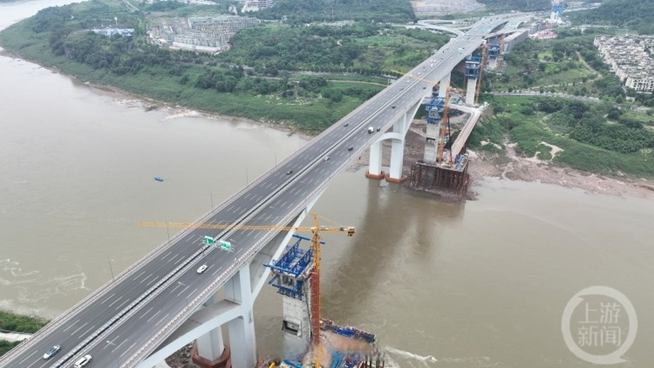 礼嘉嘉陵江大桥添"姊妹桥"】礼嘉嘉陵江大桥的"姊妹桥"来了~6月20日