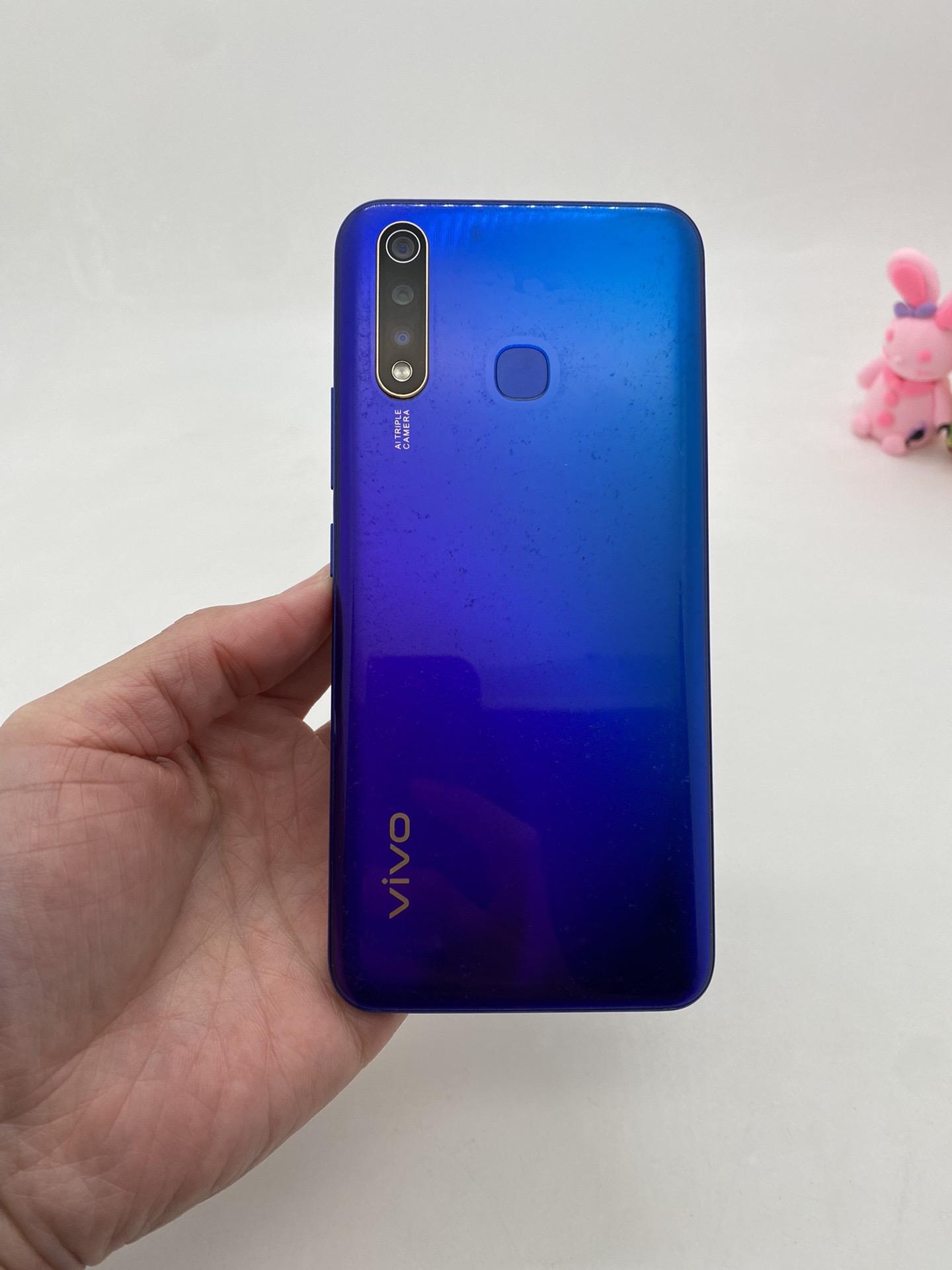 vivo y5s蓝色6 128g便宜二手备用机超长待机