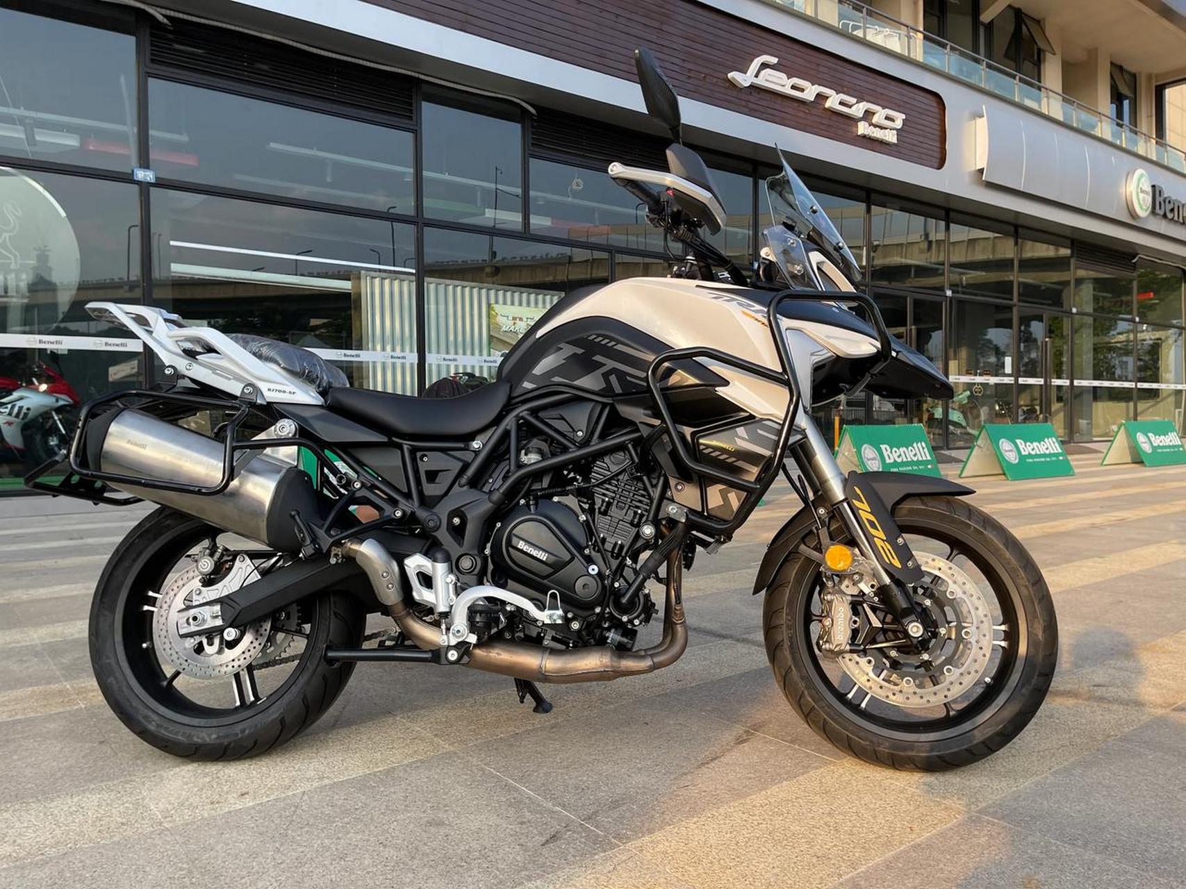 机车 摩托车 贝纳利trk702正式发布,公路版售价46800元,越野版售价