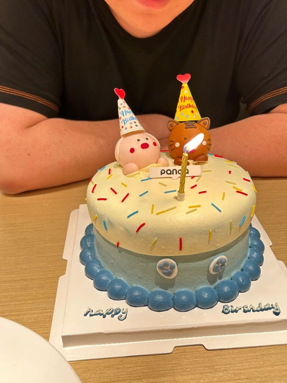 啊啊啊啊好喜欢给男朋友订的生日蛋糕98 我属91 男朋友属99   1