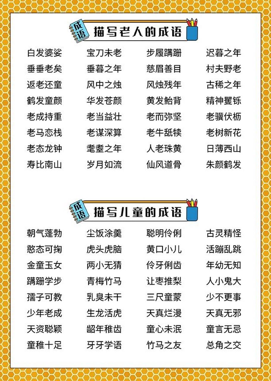 小学必备知识-成语积累